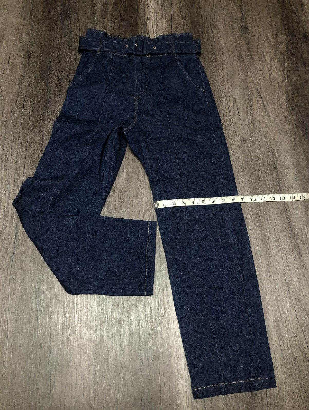 Designer × Japanese Brand Japanese Brand Feroux Onward Kashiyama Co Jeans With Belt Size 28" / US 6 / IT 42 - 5 Thumbnail
