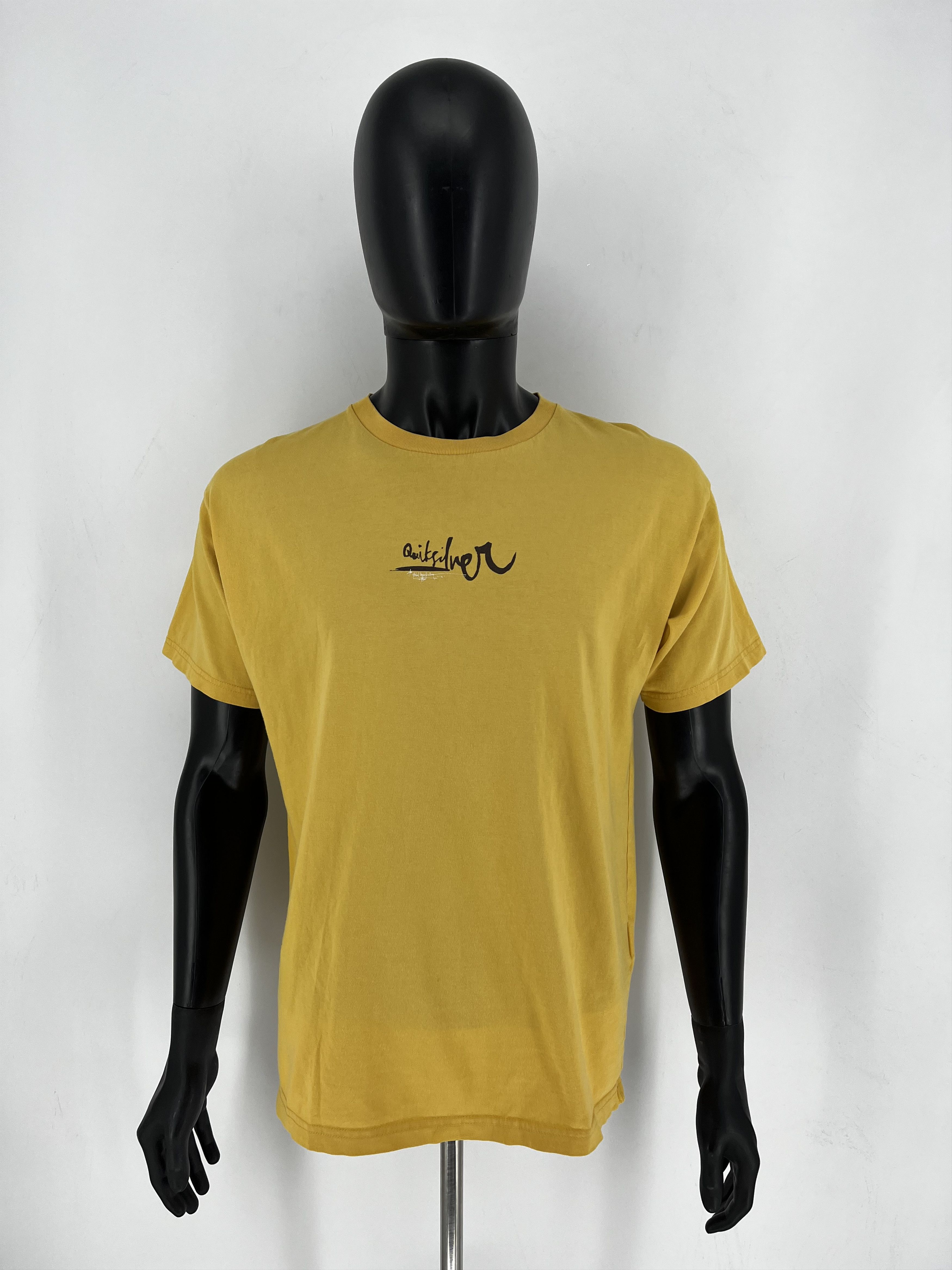 Quicksilver Vintage Quiksilver T-Shirt Size M Yellow Surf Skateboard y2k Size US M / EU 48-50 / 2 - 2 Thumbnail