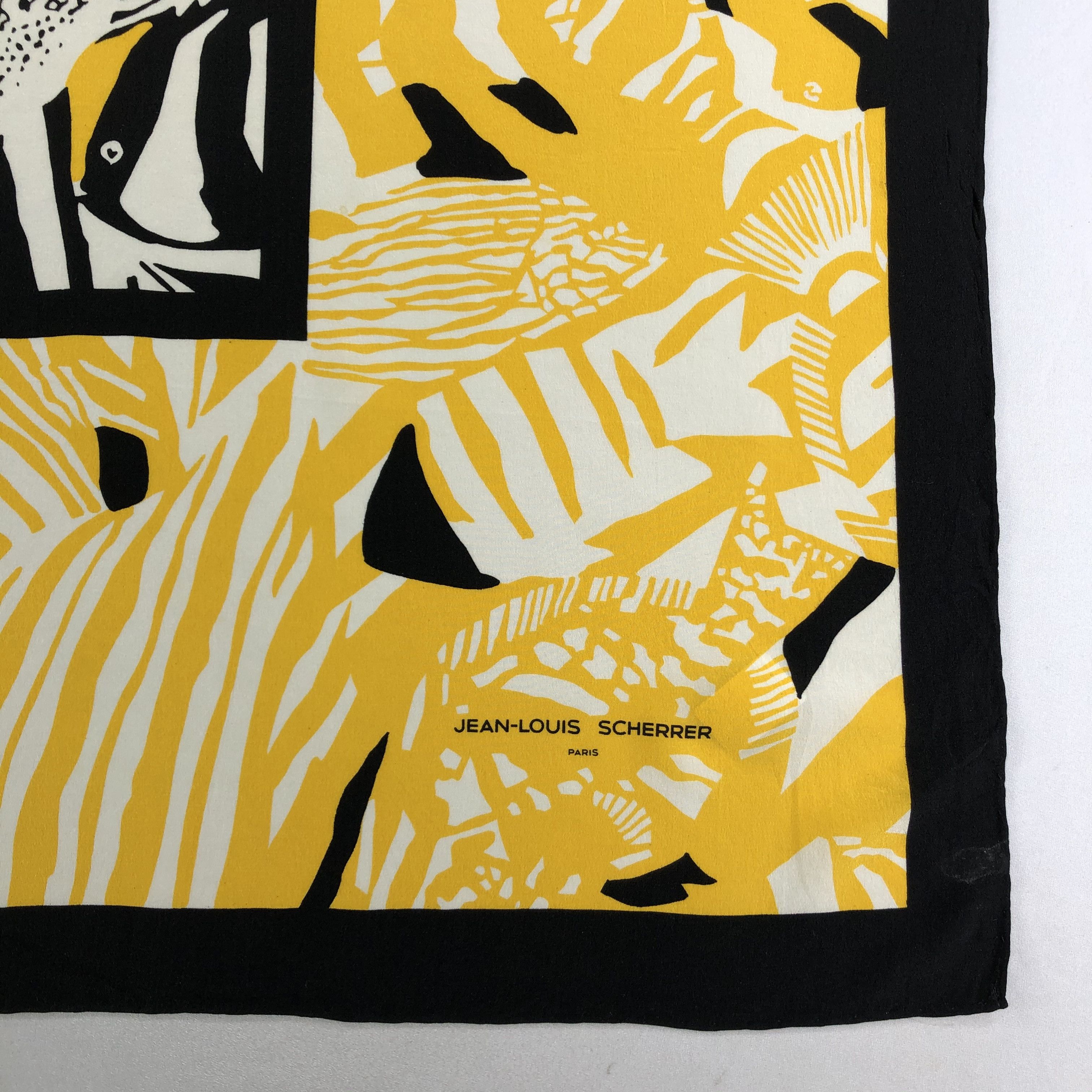 Jean-Louis Scherrer × Vintage Vintage Jean Louis Scherrer Silk Scarf Size ONE SIZE - 4 Thumbnail