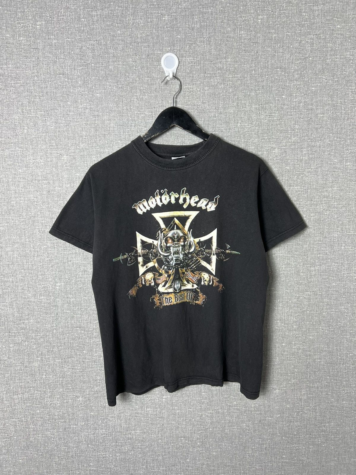 Band Tees Vintage Motorhead England The Best Of Big Logo Rock Band Tee Size US S / EU 44-46 / 1 - 1 Thumbnail