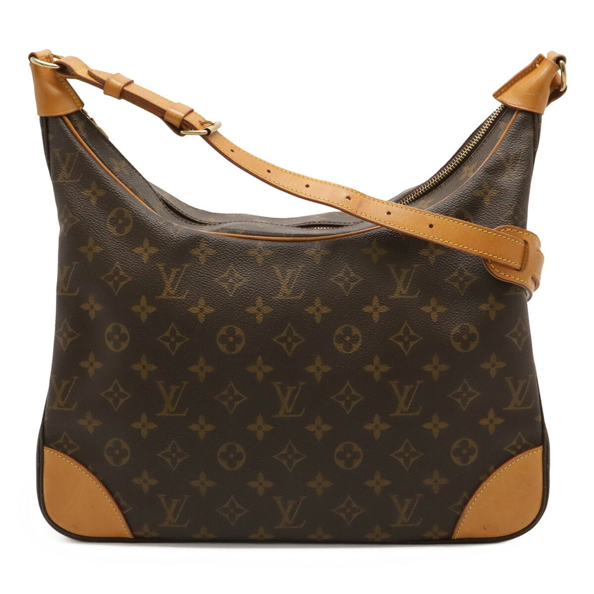 LOUIS VUITTON Monogram Boulogne 35 Shoulder Bag M51260