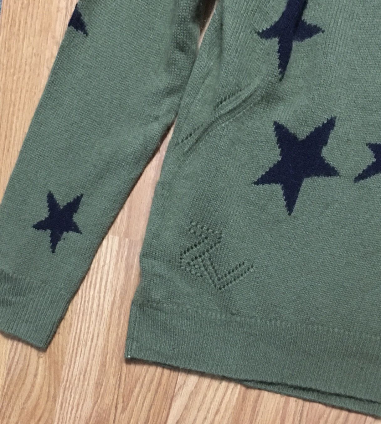Zadig & Voltaire Zadig & Voltaire Markus Stars Cashmere Sweater Size L Size L / US 10 / IT 46 - 10 Thumbnail
