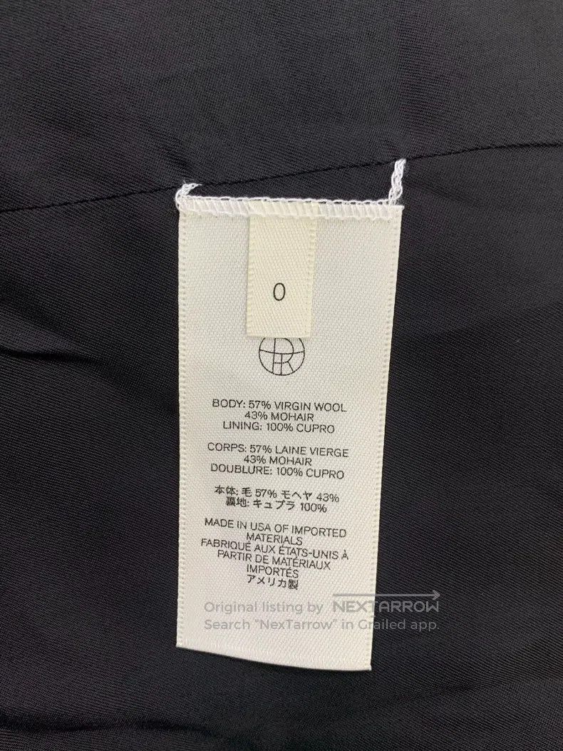 The Row The row size 0 Black V-neck blazer Size US M / EU 48-50 / 2 - 4 Thumbnail