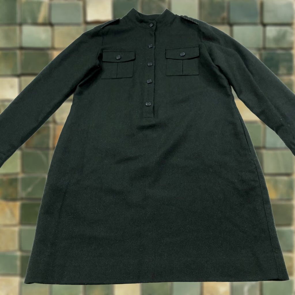 Banana Republic Banana Republic 8 Wool Sheath Mini Above Knee Dress Dark Green MINT Dress Size M / US 6-8 / IT 42-44 - 1 Thumbnail