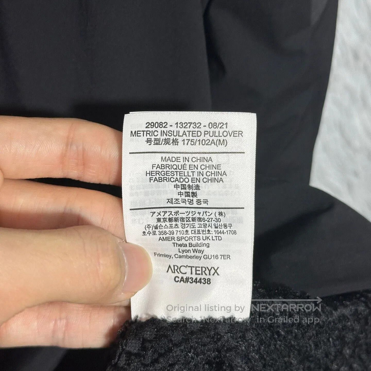 Arc'teryx arcteryx metric insulated pullover sweatshirt. Size US M / EU 48-50 / 2 - 7 Thumbnail