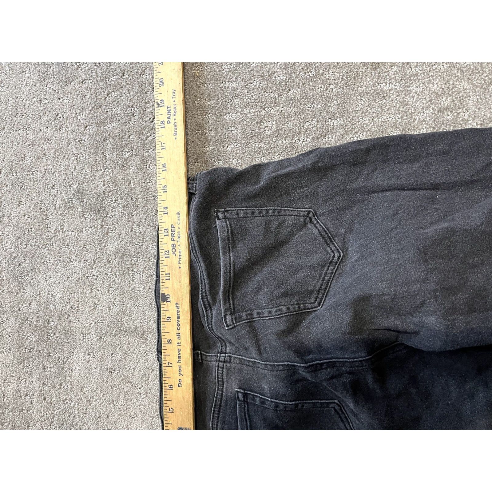 Isaac Mizrahi Isaac Mizrahi Missy Jeans Black Medium High Rise Tapered Leg Slim EUC Size 32" / US 10 / IT 46 - 6 Thumbnail