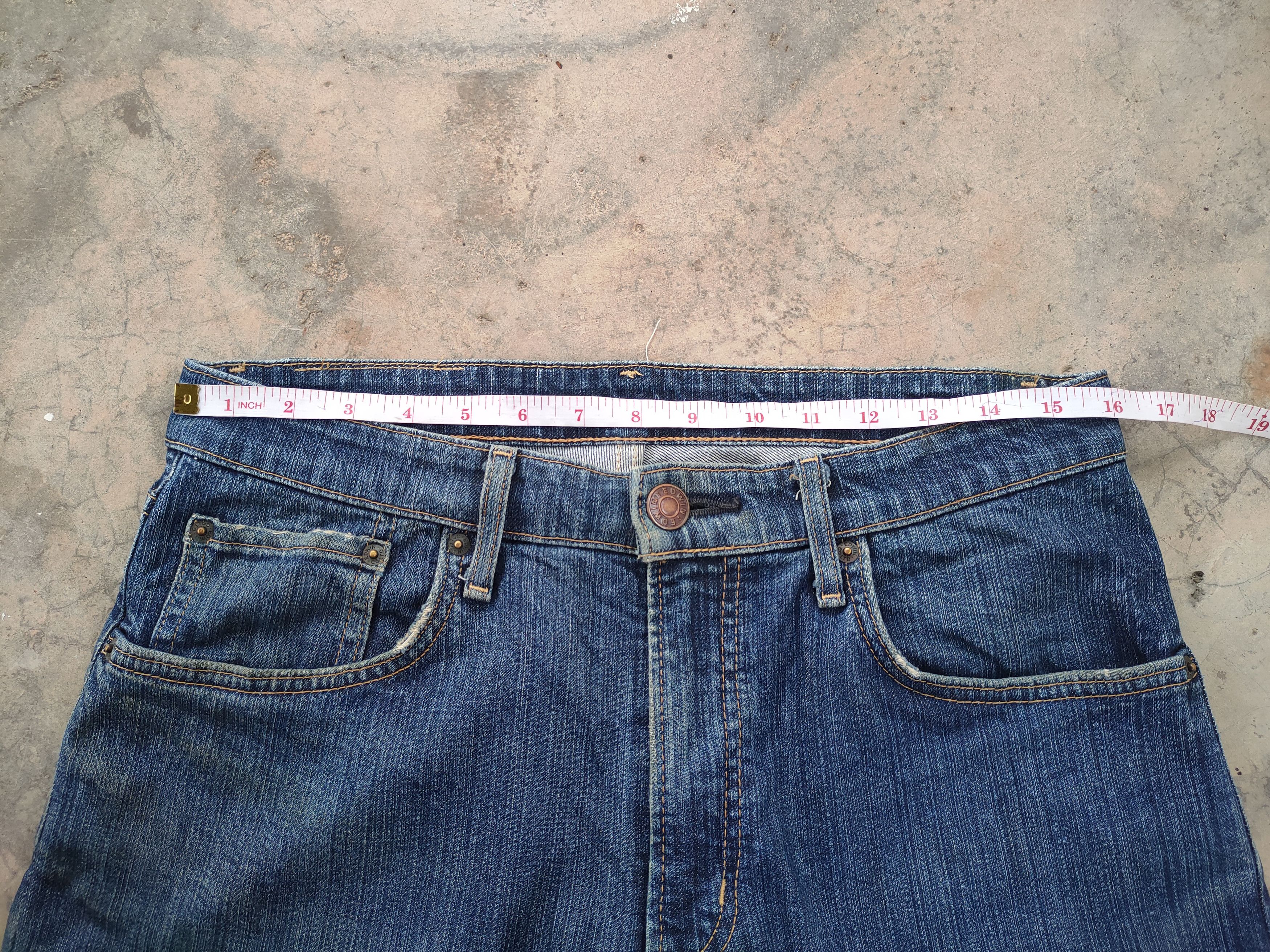 Edwin W32 VINTAGE EDWIN RUSTY FADED DISTRESSED JEAN DENIM PANTS Size US 32 / EU 48 - 5 Thumbnail