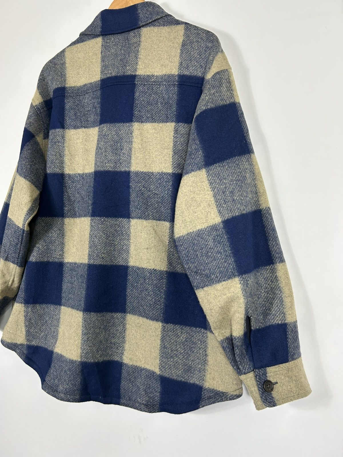 Japanese Brand × Uniqlo 🔥Uniqlo Flannel Wool Button Shirt Jacket Size US XL / EU 56 / 4 - 16 Thumbnail