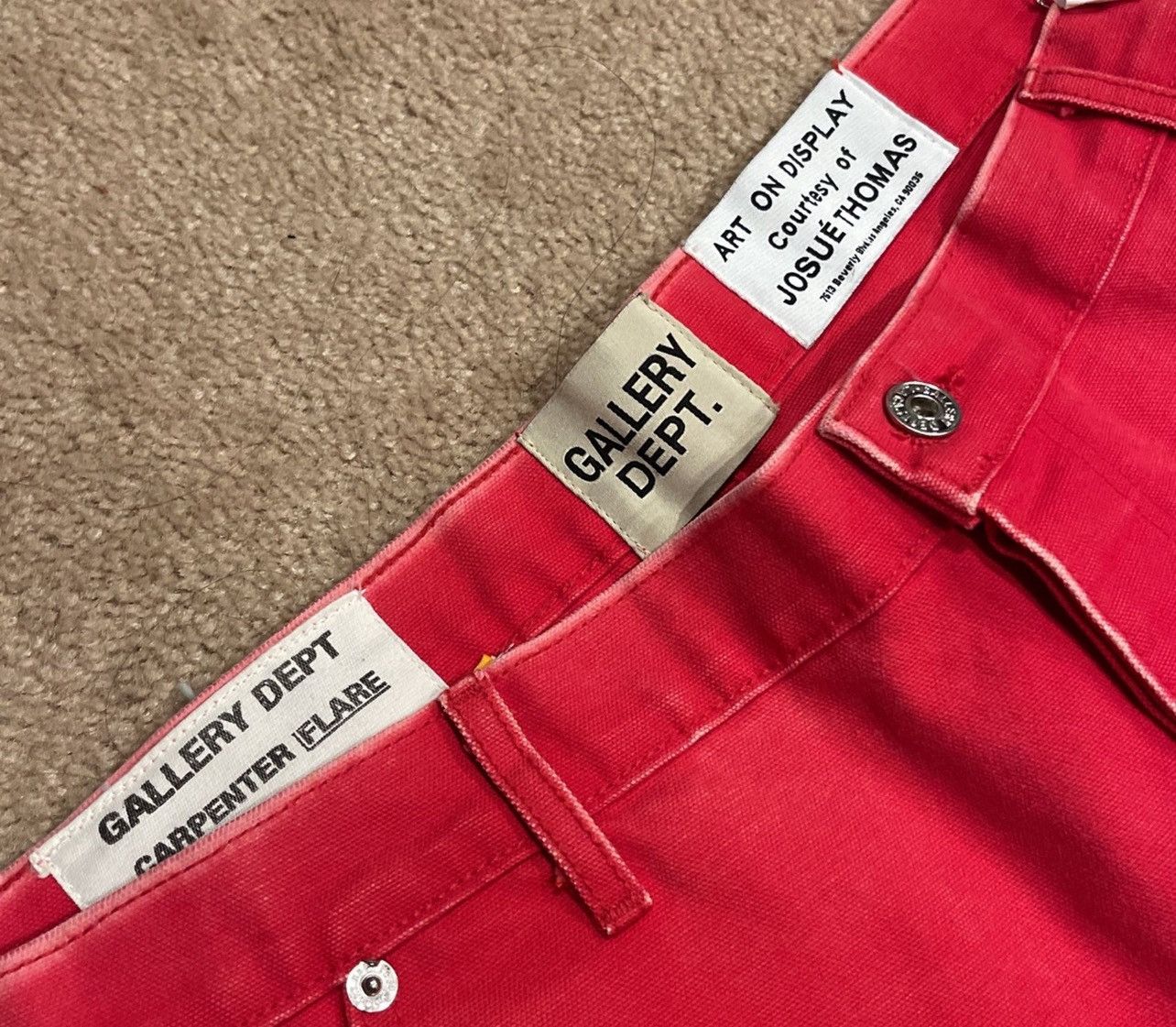 Gallery Dept. Gallery Dept. LA Carpenter Flared Jeans Size US 38 / EU 54 - 3 Thumbnail