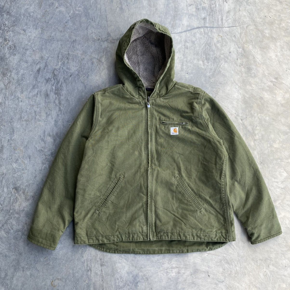 Carhartt × Vintage Moss green carhartt sierra jacket Size US XL / EU 56 / 4 - 1 Thumbnail