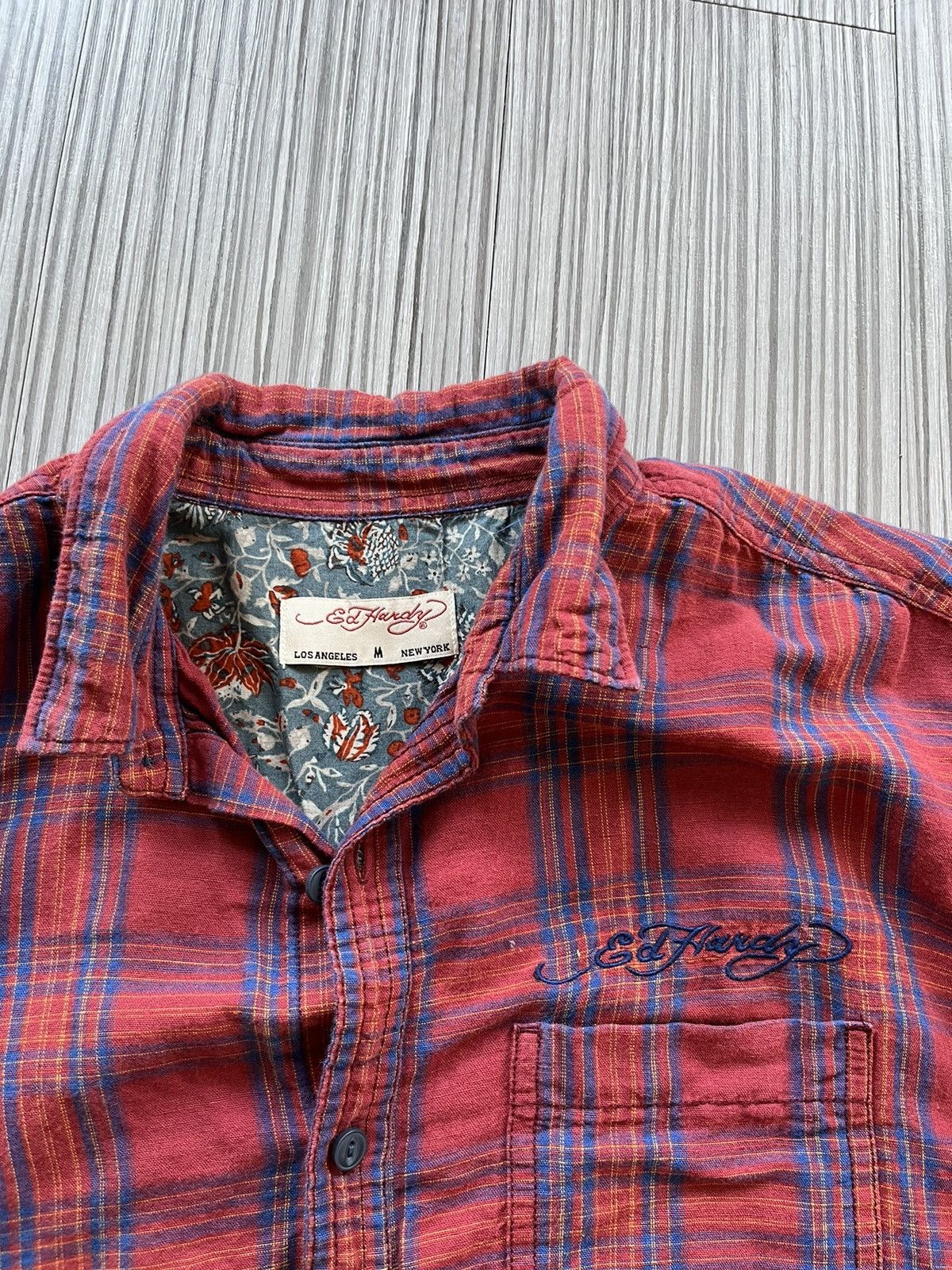 Christian Audigier × Ed Hardy × True Religion Ed hardy flannel Size US M / EU 48-50 / 2 - 3 Thumbnail