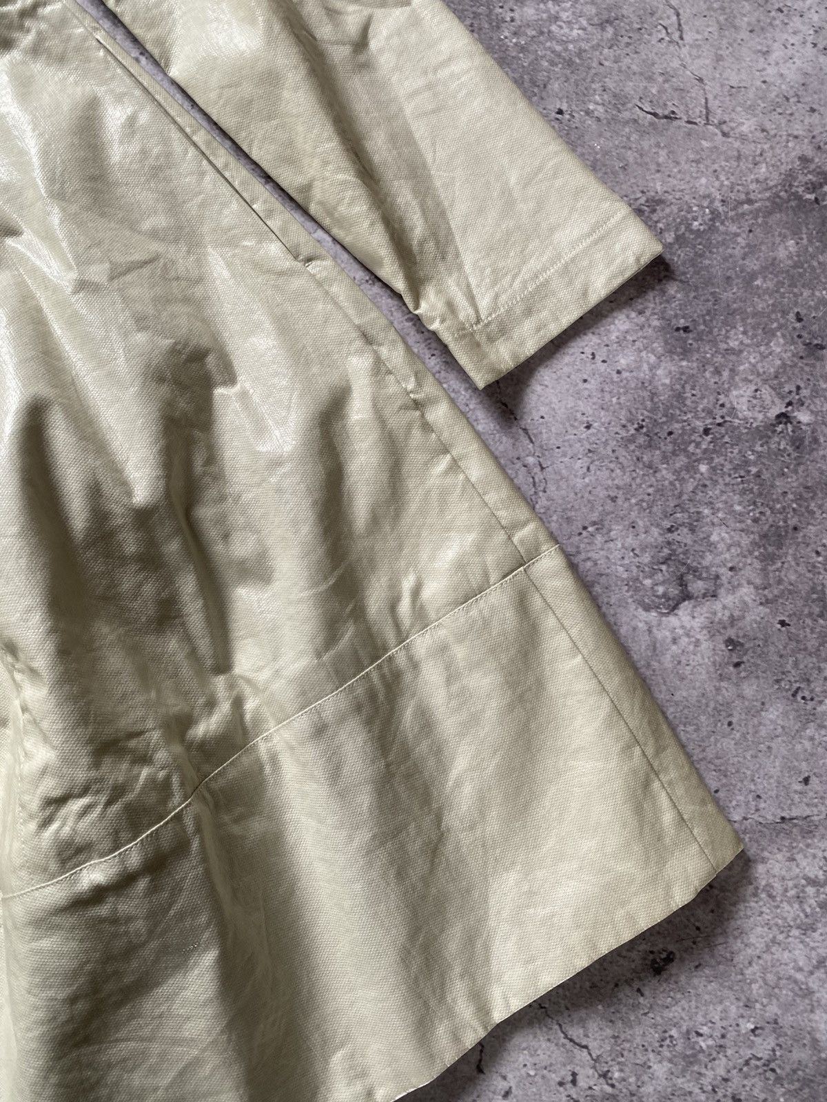 Sarah Pacini Sarah Pacini Trench Coat Dress Zip Avant Garde Y2K Italy Size ONE SIZE - 7 Thumbnail