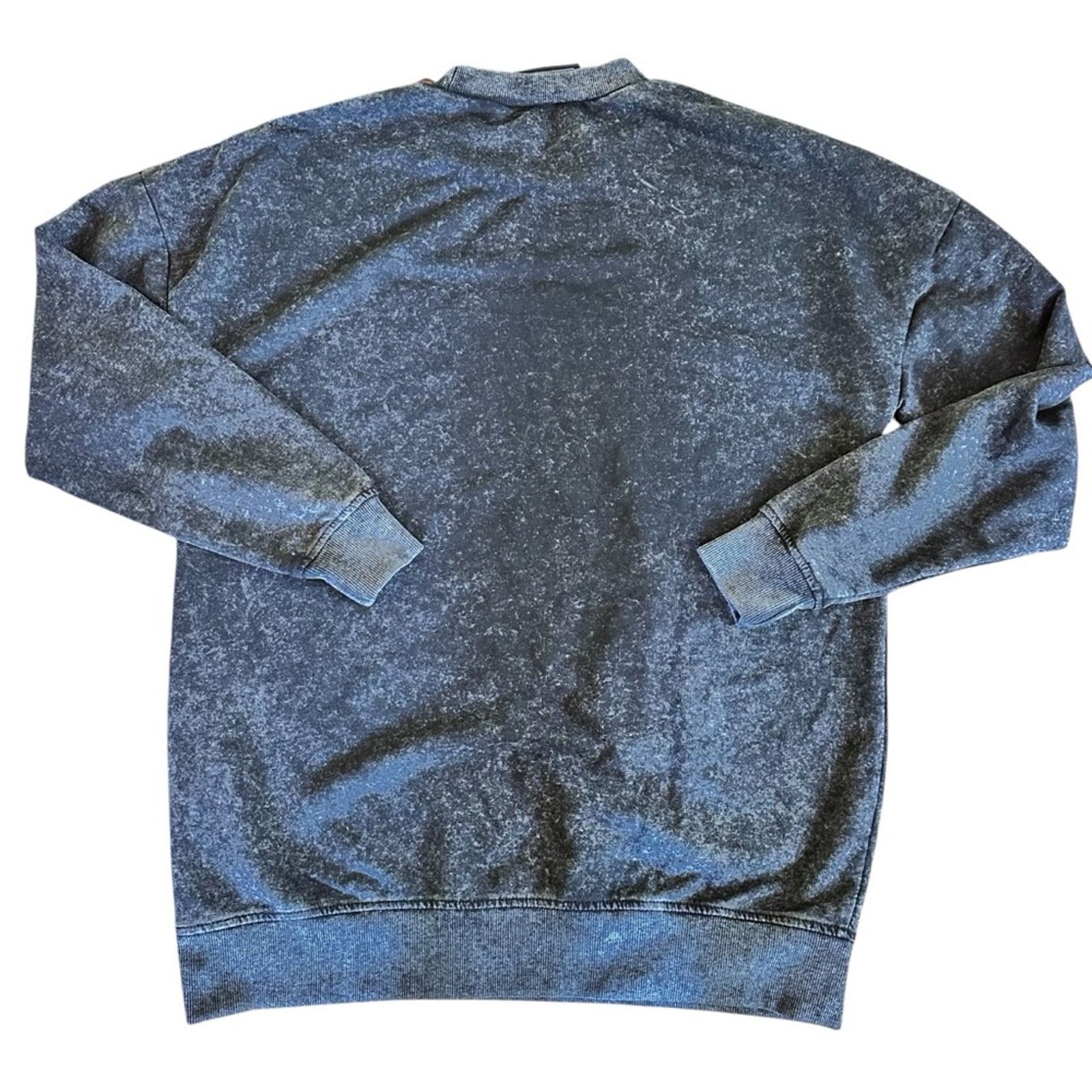 Members Only Members Only Crewneck Sweatshirt – Black/Gray – Size S – EUC Size S / US 4 / IT 40 - 4 Thumbnail