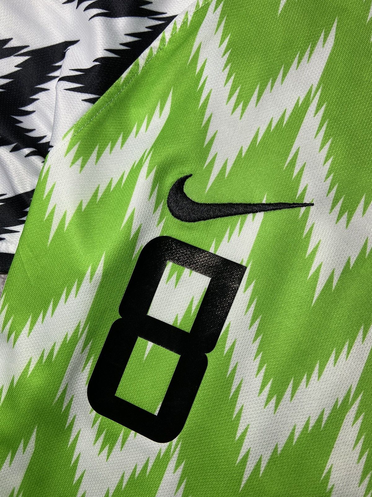 Nike 💥Nigeria Iheanacho #8 2012 prayer football jersey t-shirt‼️ Size US L / EU 52-54 / 3 - 3 Thumbnail