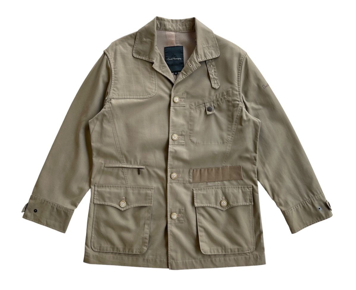 Huntington Vintage Earnest Hemingway Hunting Safari Jacket Size US M / EU 48-50 / 2 - 3 Thumbnail