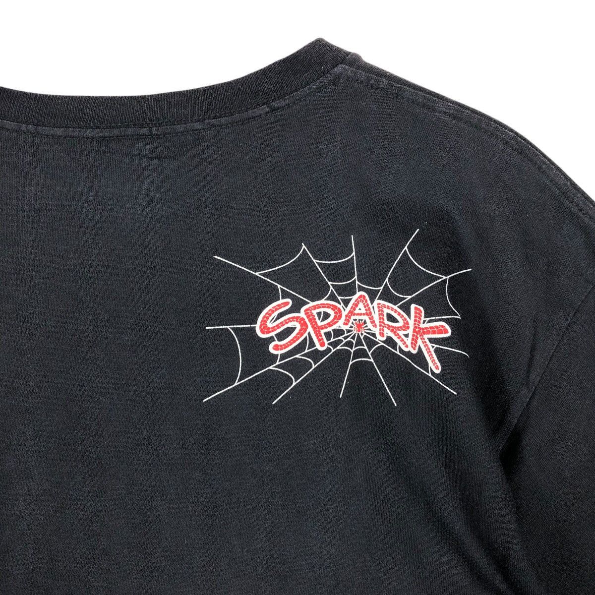 Vintage SPARK Spider Web Skate Wear T-Shirt Size US L / EU 52-54 / 3 - 7 Thumbnail