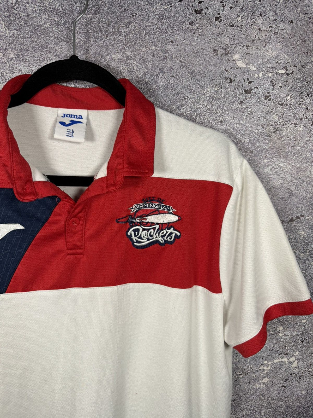 Vintage Vintage Birmingham Rockets Joma Jersey Blokcore L Size US M / EU 48-50 / 2 - 5 Thumbnail