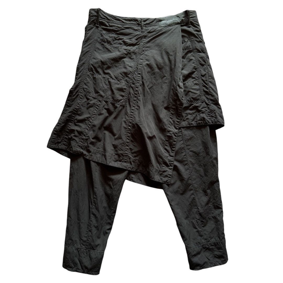 Japanese Brand × Julius Julius_7 ‘Ghost’ Black Wrap Skirt Pants Size US 30 / EU 46 - 13 Thumbnail