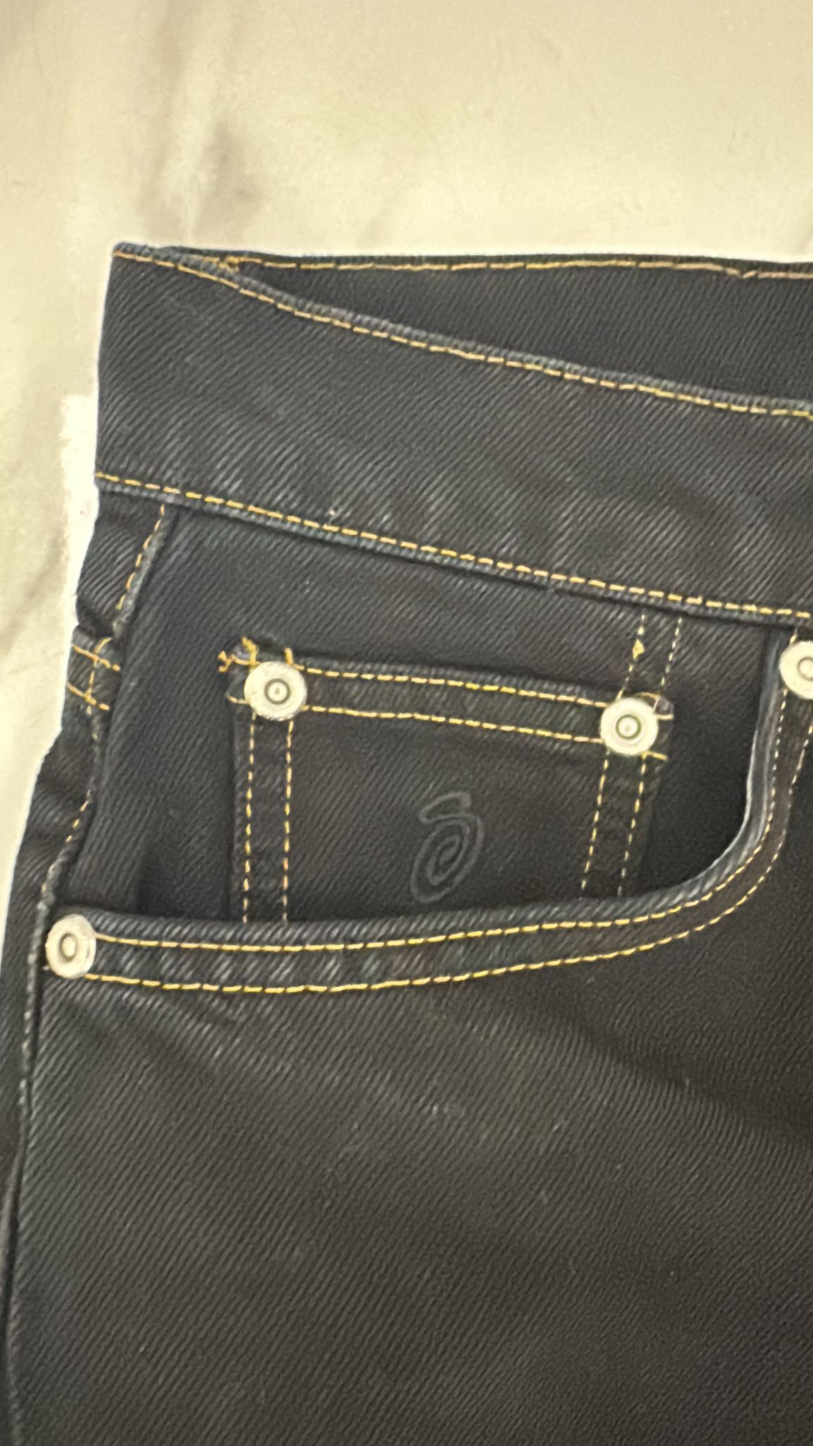 Stussy × Vintage Stüssy Classic Jean Size 28 Black Size US 28 / EU 44 - 5 Thumbnail