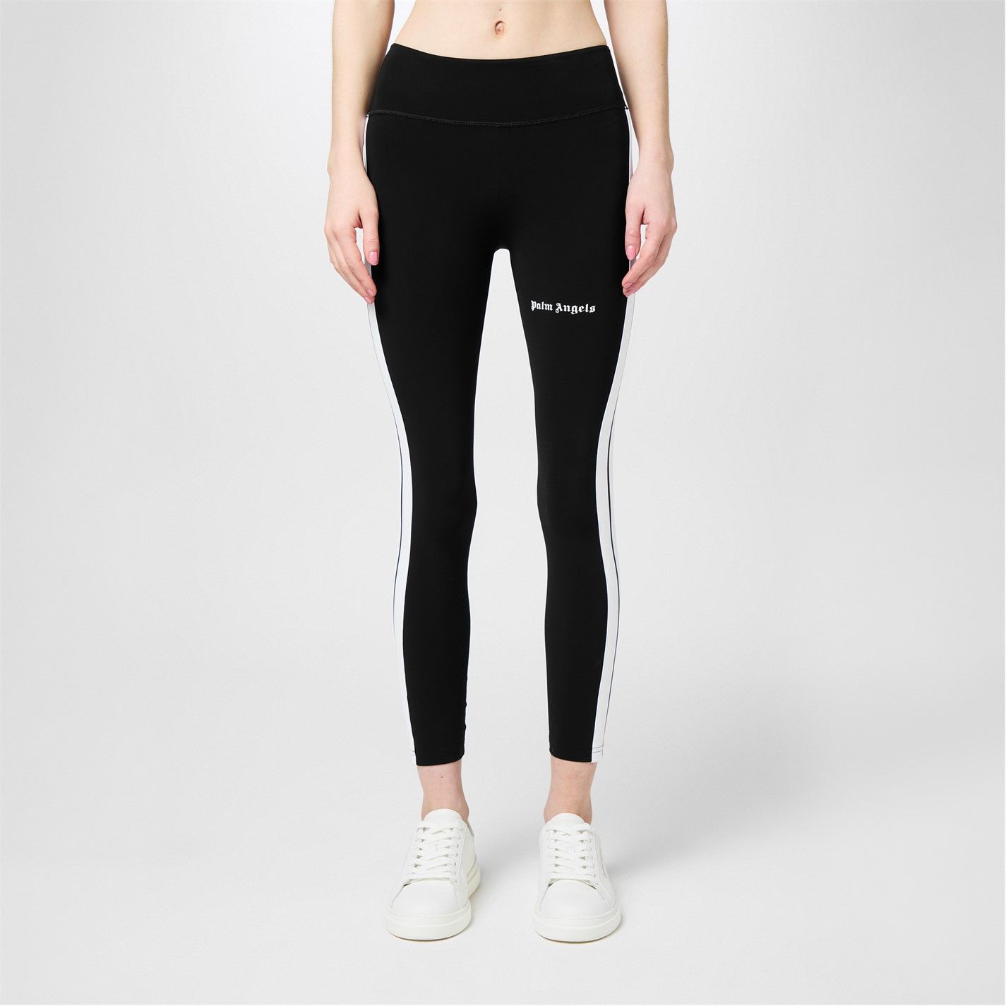 Palm Angels o1g2r1mq0325 Track Legging in Black & White Size 32" / US 10 / IT 46 - 3 Thumbnail