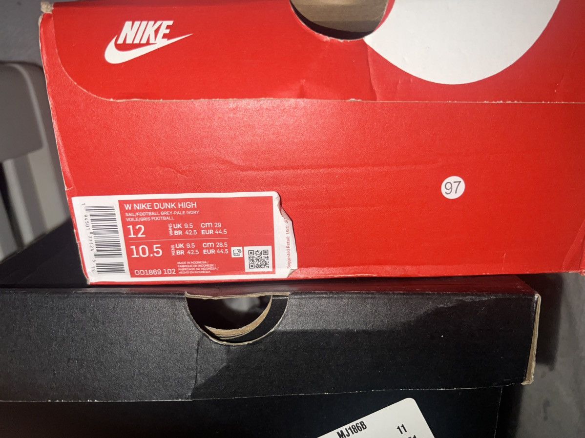 Nike W Nike Dunk High Size US 12 / IT 42 - 6 Thumbnail