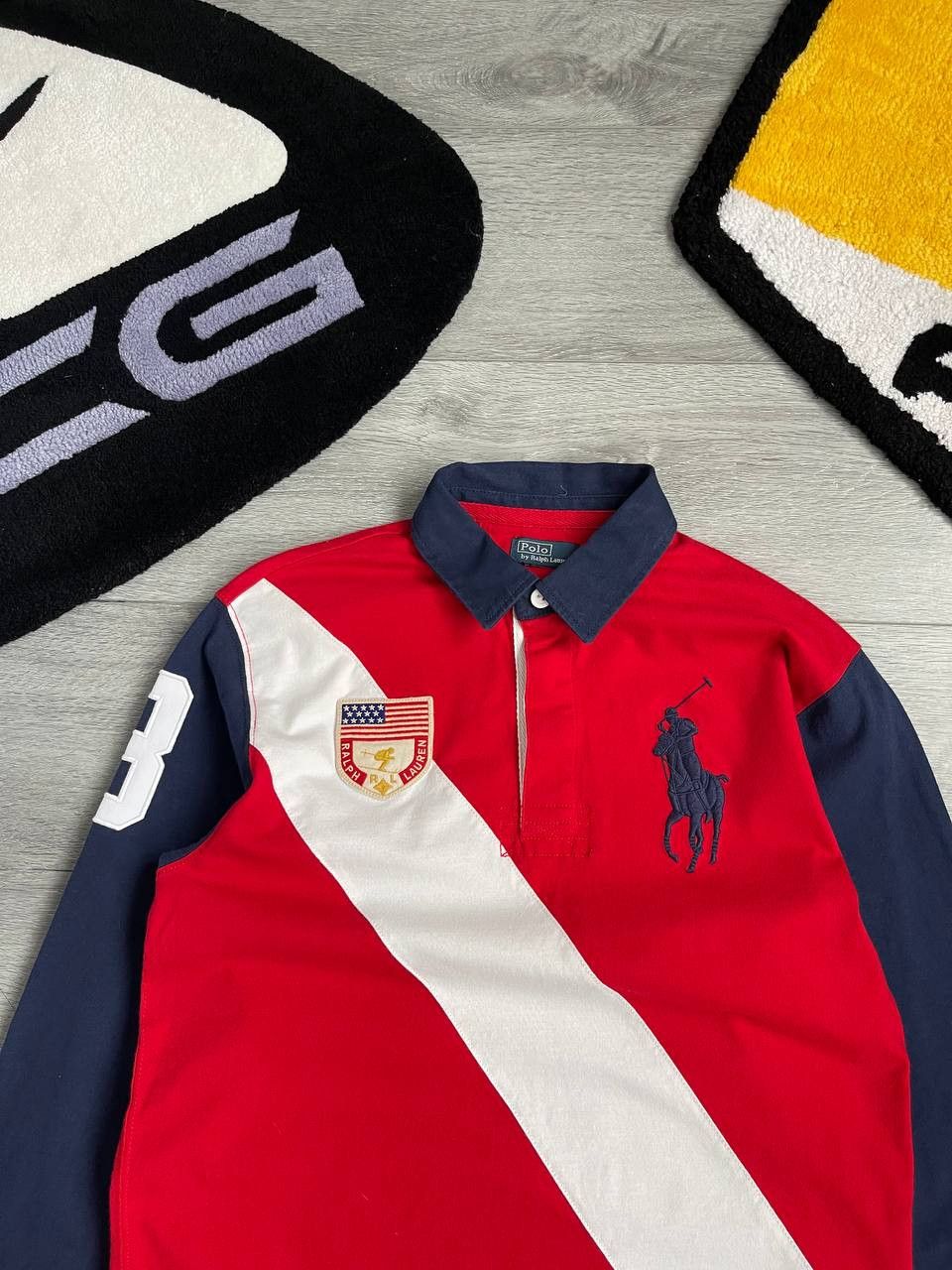 Polo Ralph Lauren vintage polo ralph lauren long sleeve usa big logo Size US XS / EU 42 / 0 - 3 Thumbnail