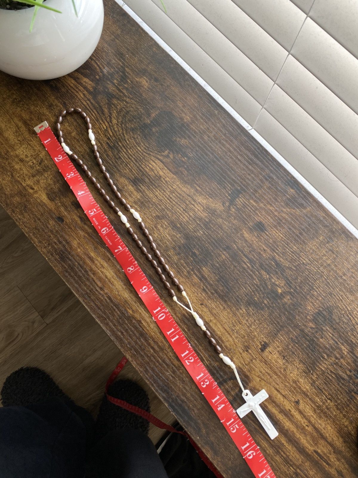 Other Vintage Y2K Rosary Beaded Necklace Size ONE SIZE - 4 Thumbnail