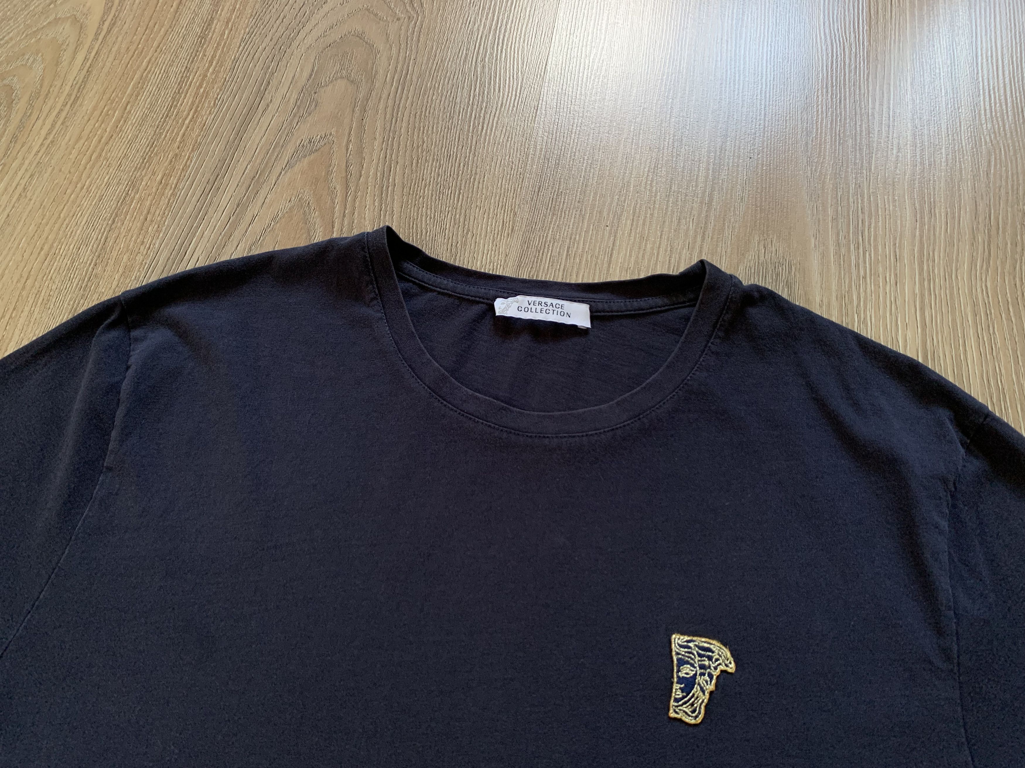 Versace × Versace Jeans Couture Versace Collection Mini Logo T-Shirt Size US S / EU 44-46 / 1 - 4 Thumbnail