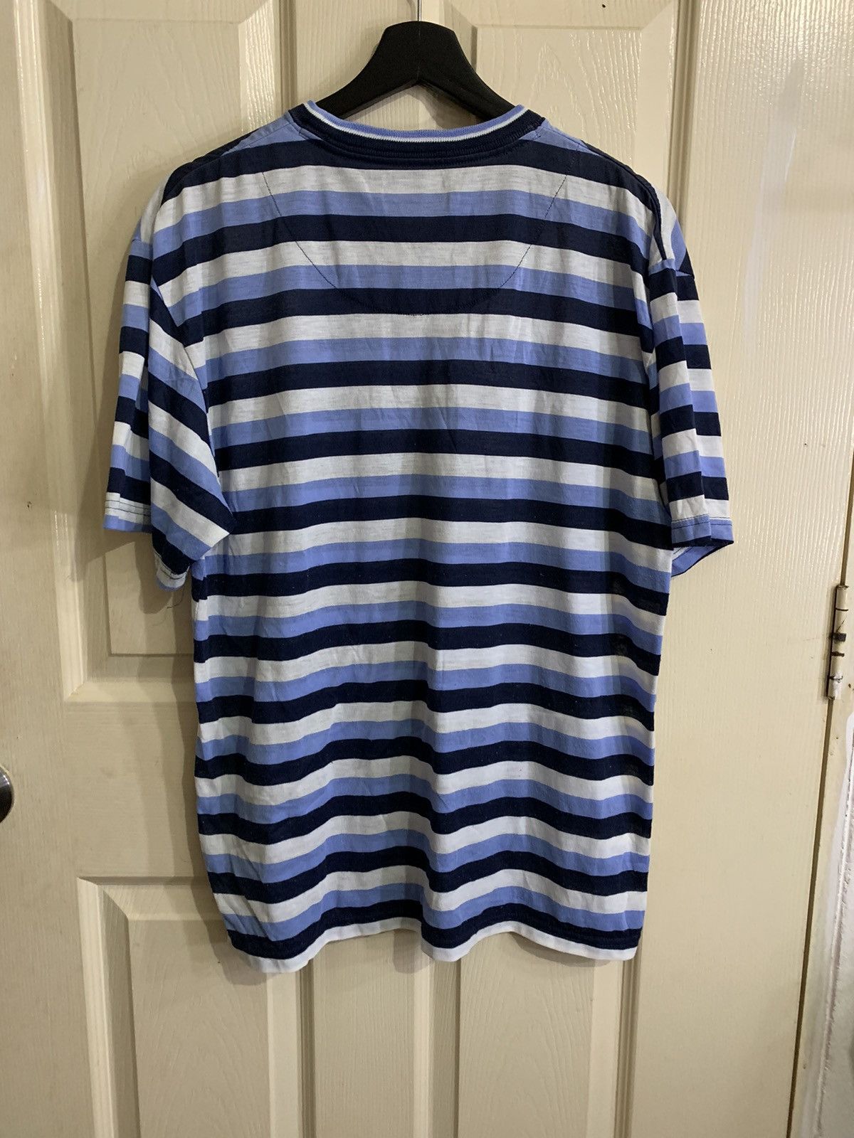 Vintage 90s Penthouse Stripe Skate Shirt