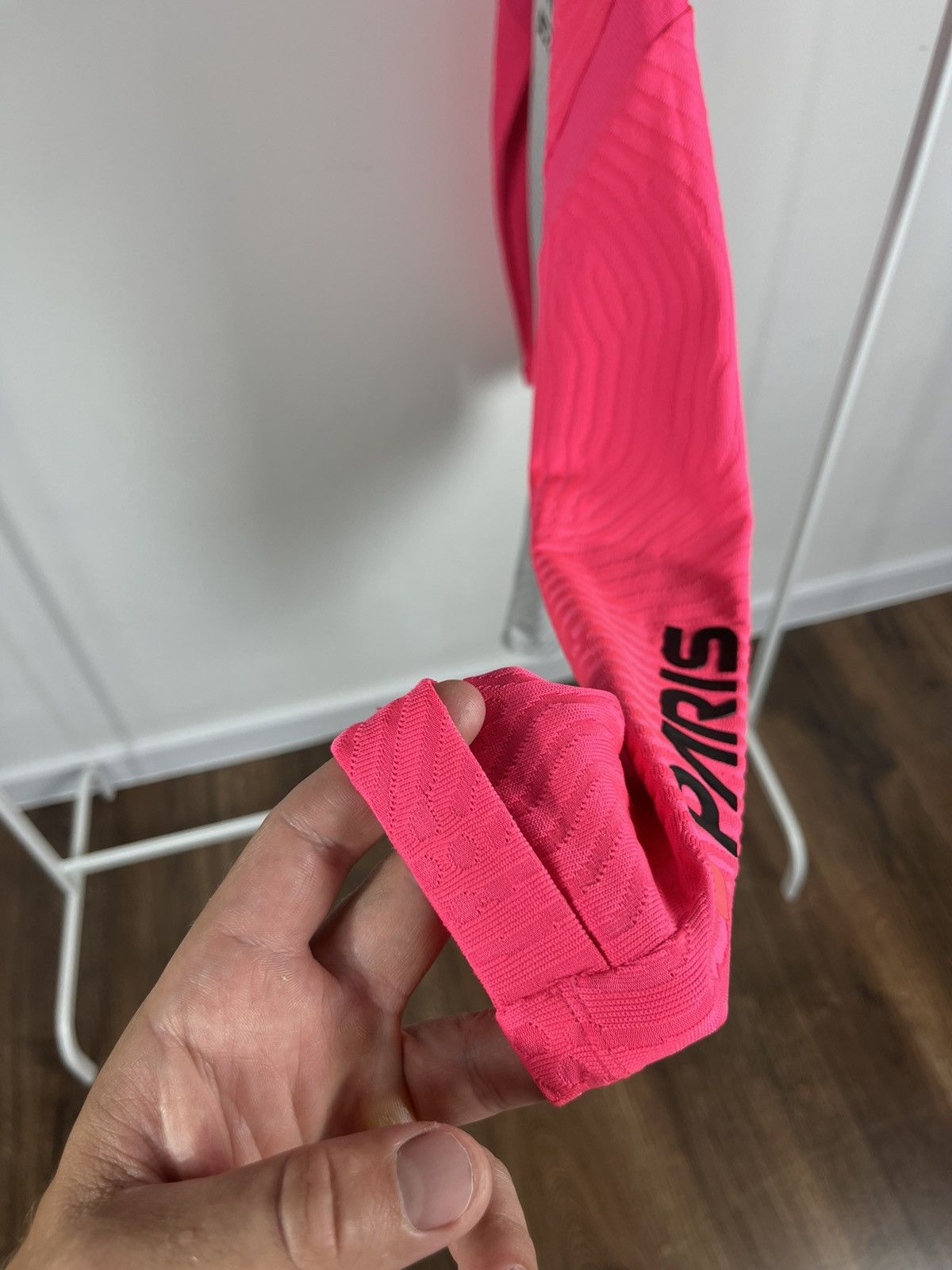 Nike PSG Jordan Vaporknit Drill Top Pink Grey Small CW1384-101 Size US S / EU 44-46 / 1 - 13 Thumbnail
