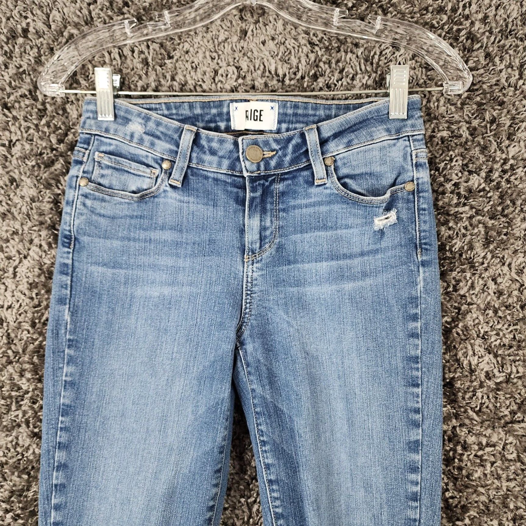 Paige Paige Verdugo Jeans Distressed Ankle Blue Size 26 Womens Size 26" / US 2 / IT 38 - 2 Thumbnail
