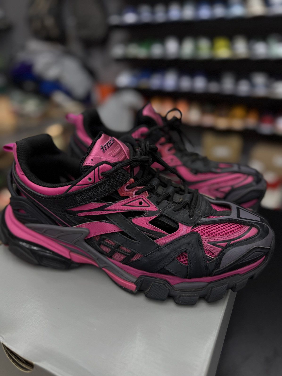 Balenciaga Balenciaga Men’s Track 2 Pink 12US/45EU $1000 Retail Size US 12 / EU 45 - 15 Thumbnail