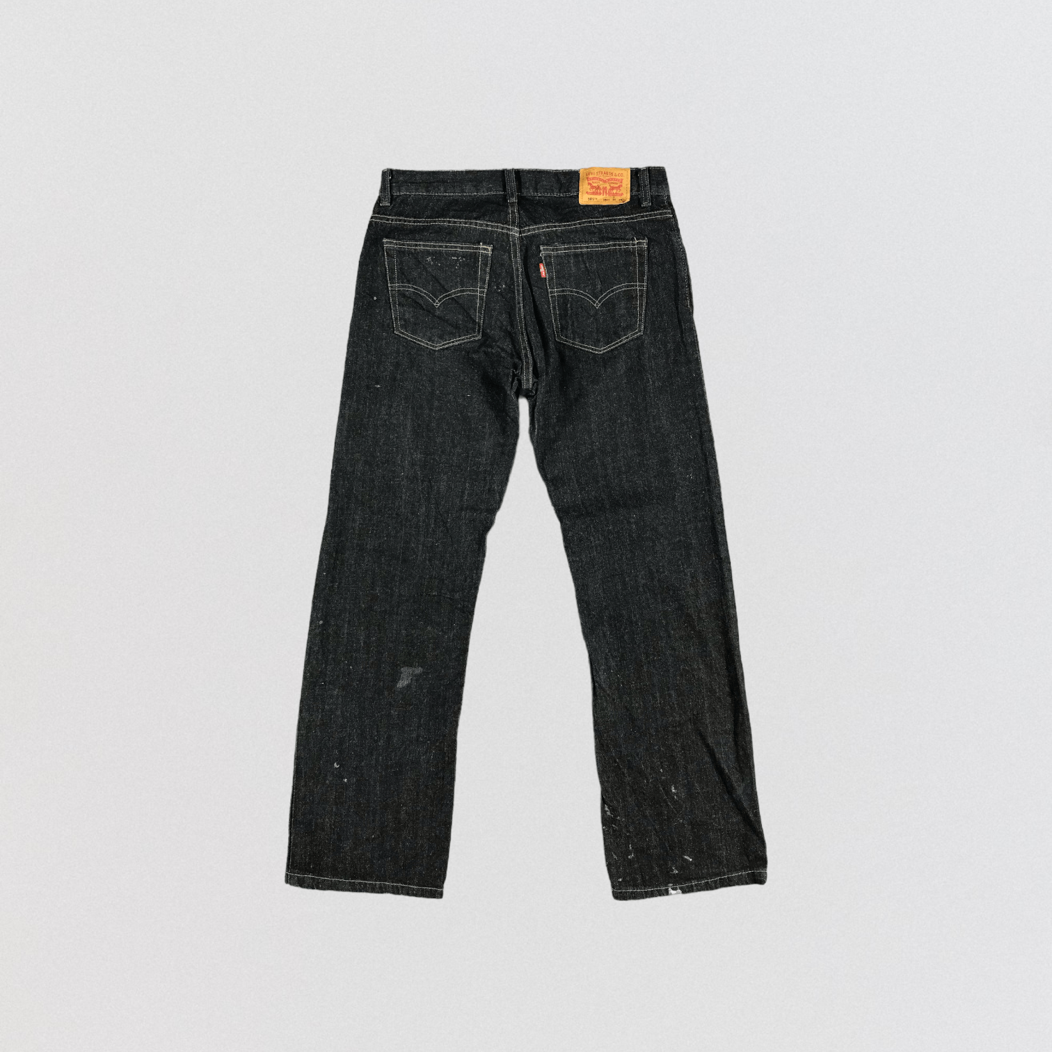 Levi's × Vintage Vintage Faded Black Levis 505 Jeans-JM3082 Size US 32 / EU 48 - 2 Thumbnail