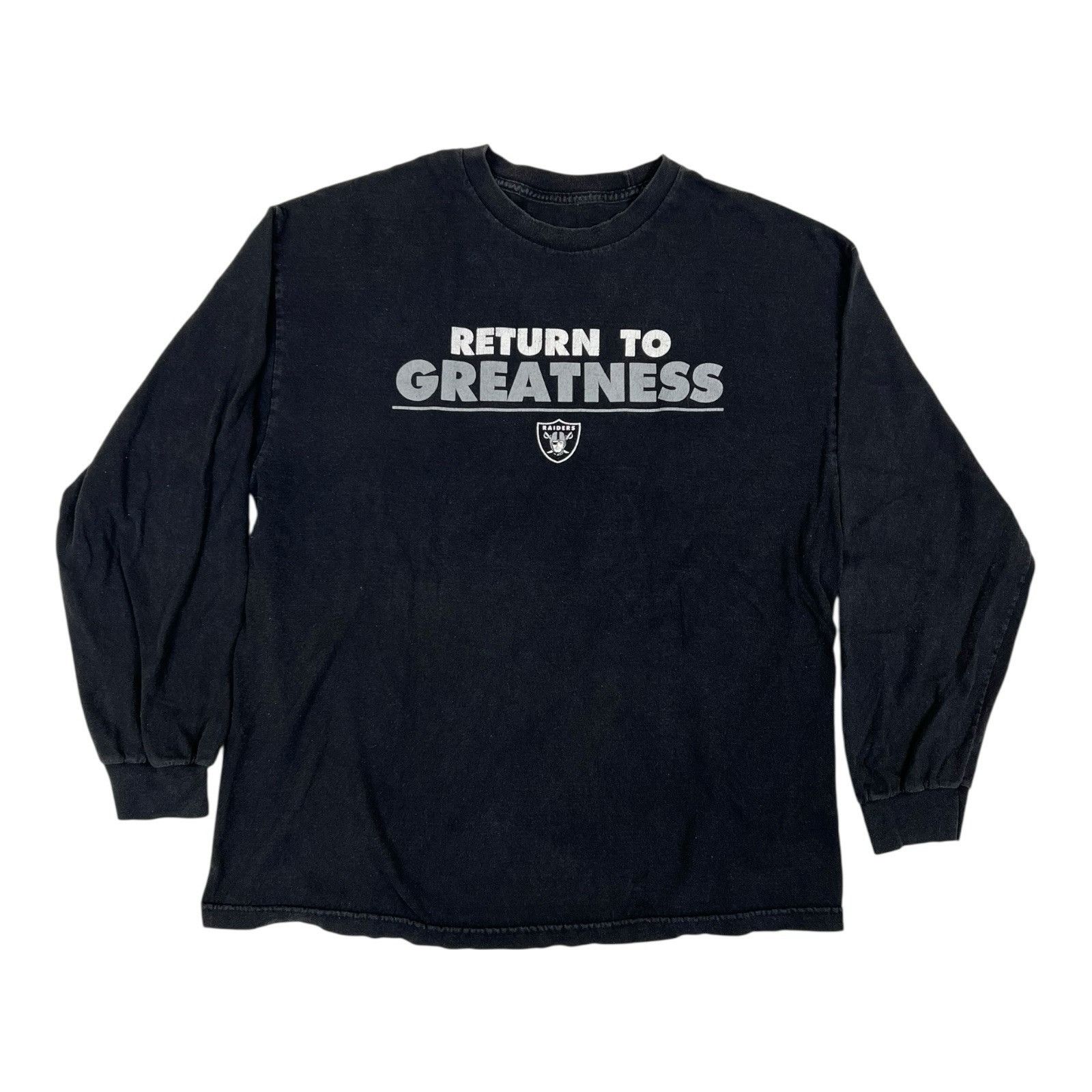 Other Oakland Raiders Long Sleeve Shirt Size Large “Return To Grea Size US L / EU 52-54 / 3 - 2 Thumbnail