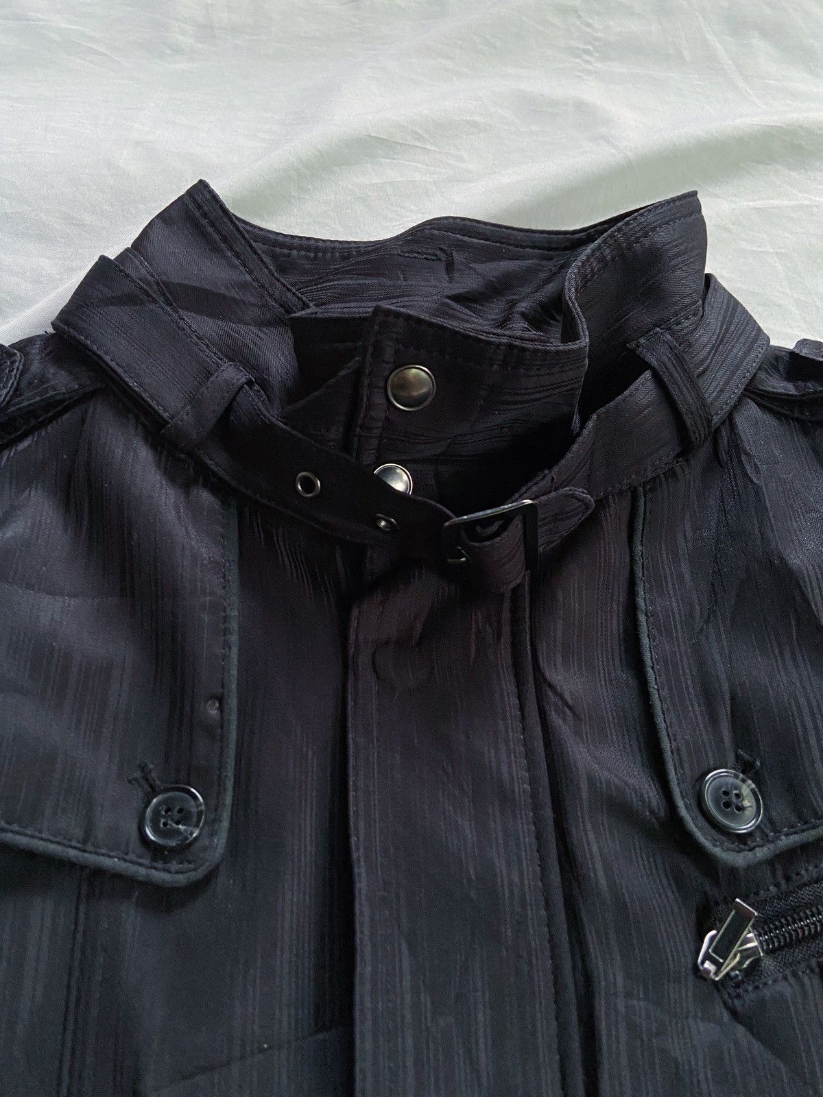 Japanese Brand SPLENDID SATISFACTION PUNK COAT STYLE JACKET Size US L / EU 52-54 / 3 - 6 Thumbnail