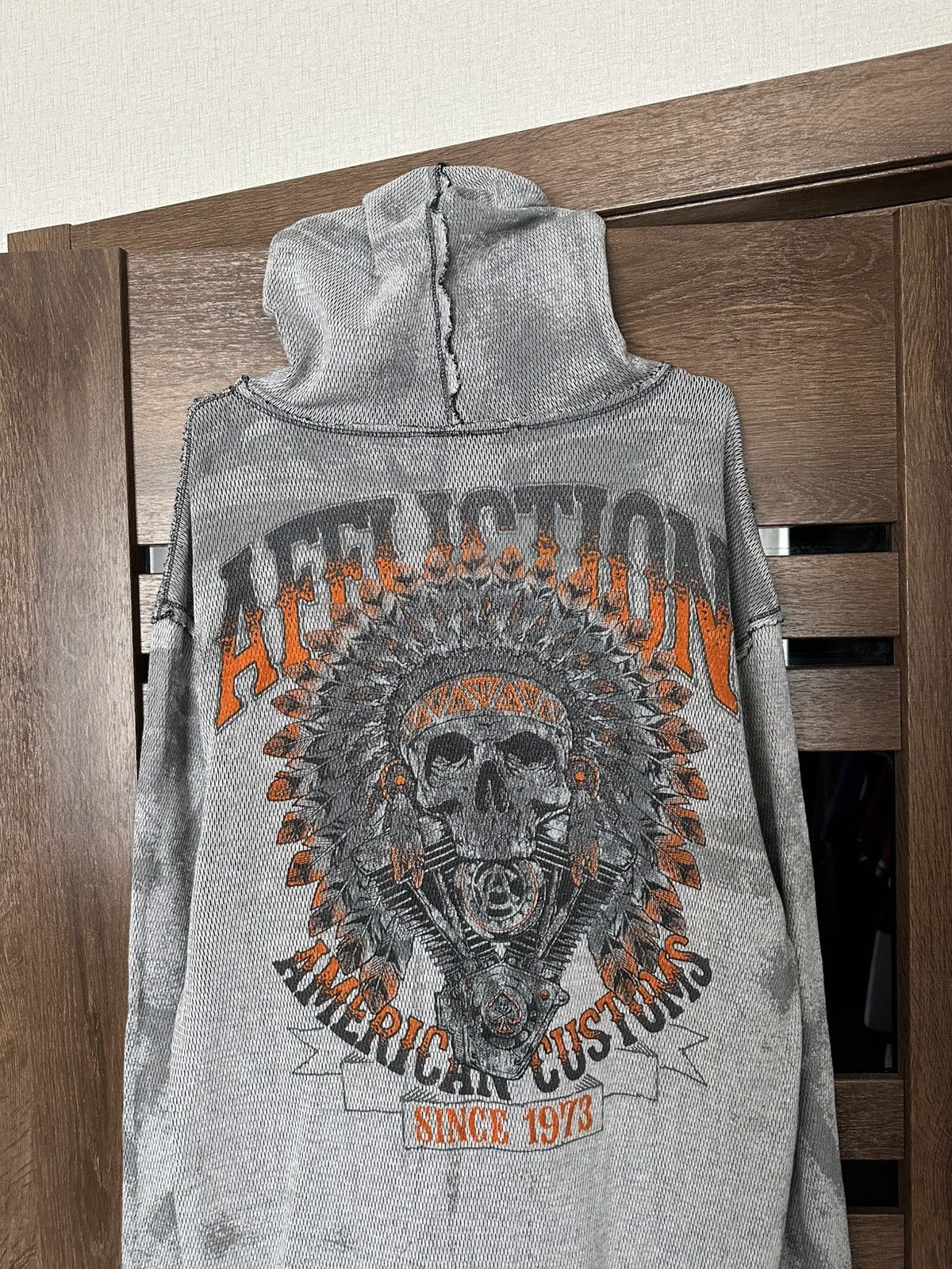 Affliction Affliction Reversible Zip Hoodie Vintage Y2K Size US XL / EU 56 / 4 - 14 Thumbnail