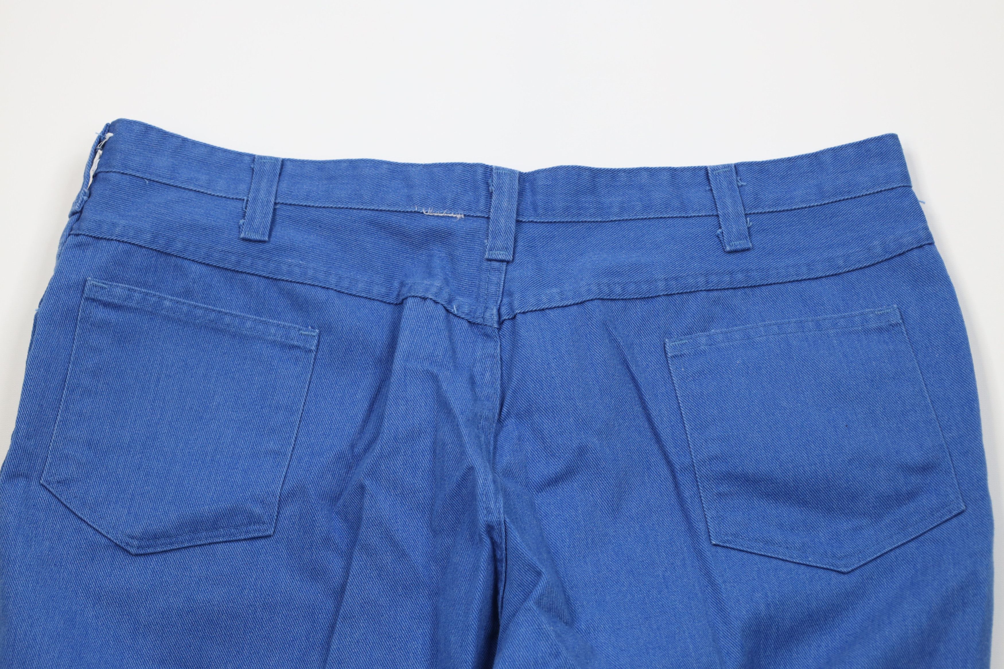 Dickies Vintage 60s 70s Dickies Bell Bottoms Denim Jeans Blue USA Size US 40 / EU 56 - 11 Thumbnail