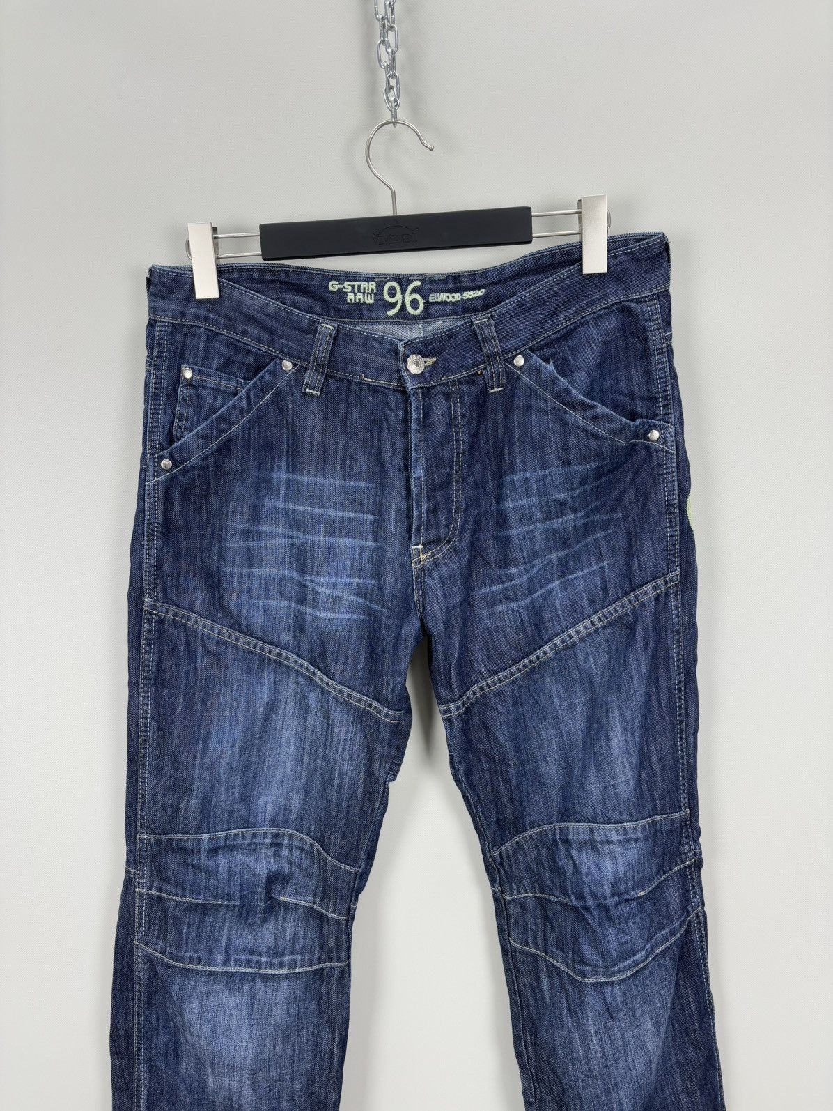 G-Star Mens jeans G Star Raw Size 33x34 Color Blue Size US 33 - 3 Thumbnail