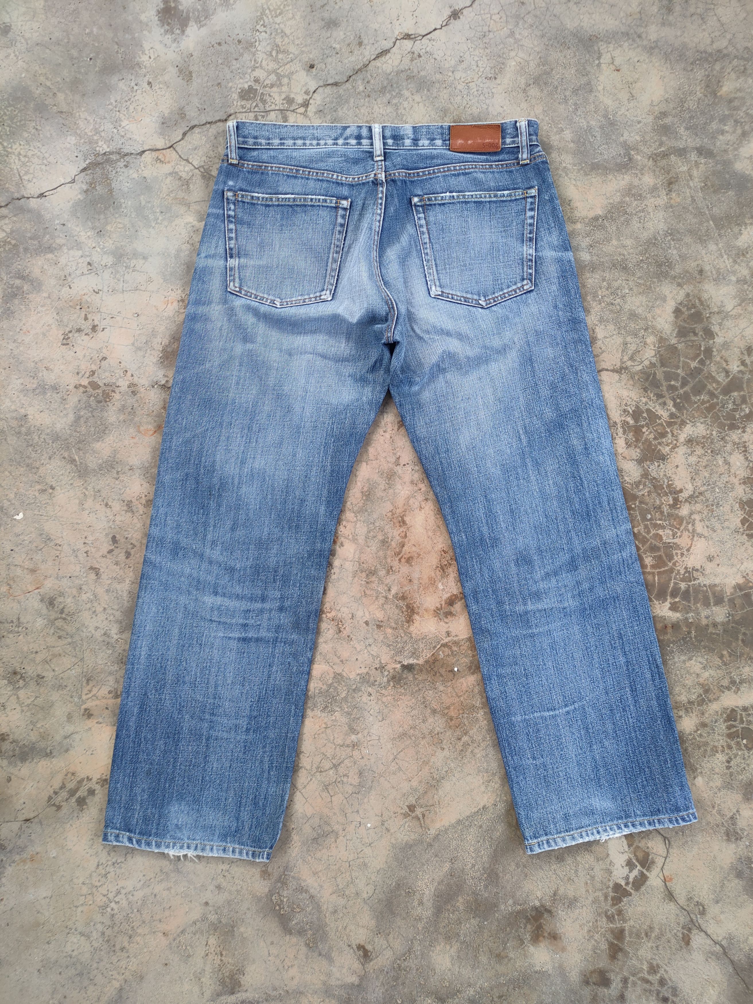Japanese Brand W34 VINTAGE JAPANESE FADED DISTRESSED DENIM JEAN PANTS Size US 34 / EU 50 - 8 Thumbnail