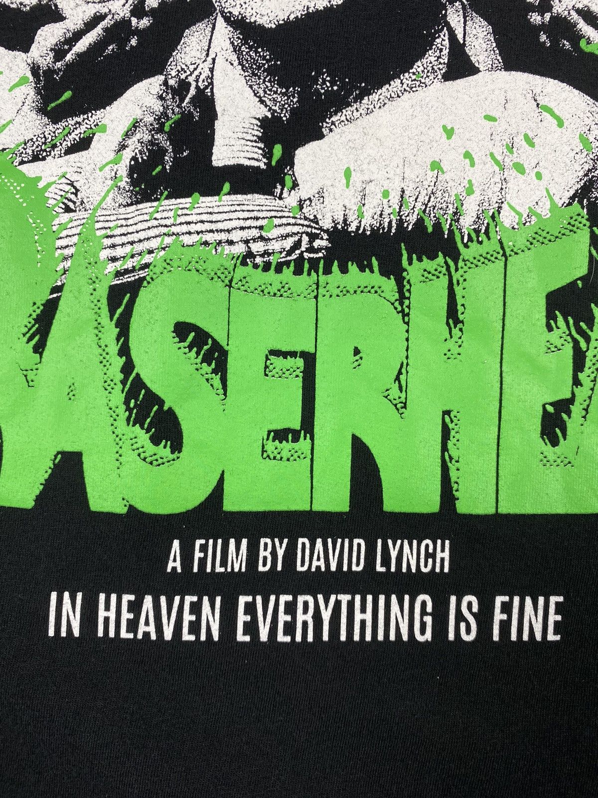Vintage Eraserhead Film by David Lynch USA Horror Psychological Tee Size US M / EU 48-50 / 2 - 10 Thumbnail