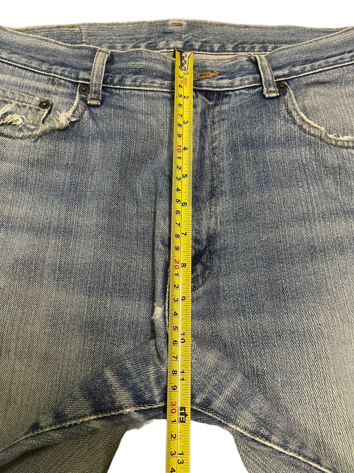 Studio D'Artisan Vintage Japanese Brand Blue Wash Baggy Style Jeans Size US 32 / EU 48 - 13 Thumbnail