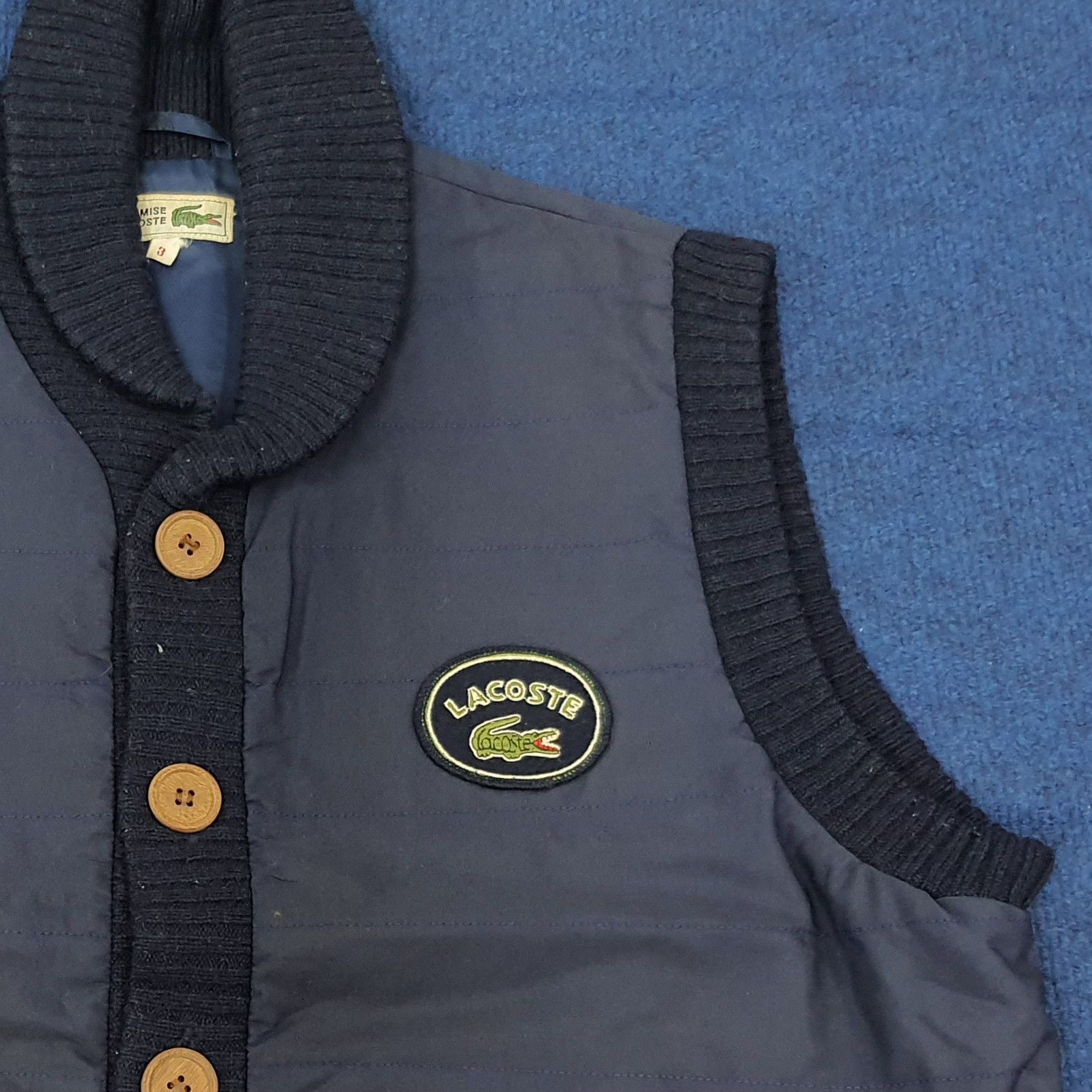 Lacoste Vintage Chemise Lacoste Button Up Vests C269N9 Size US L / EU 52-54 / 3 - 2 Thumbnail