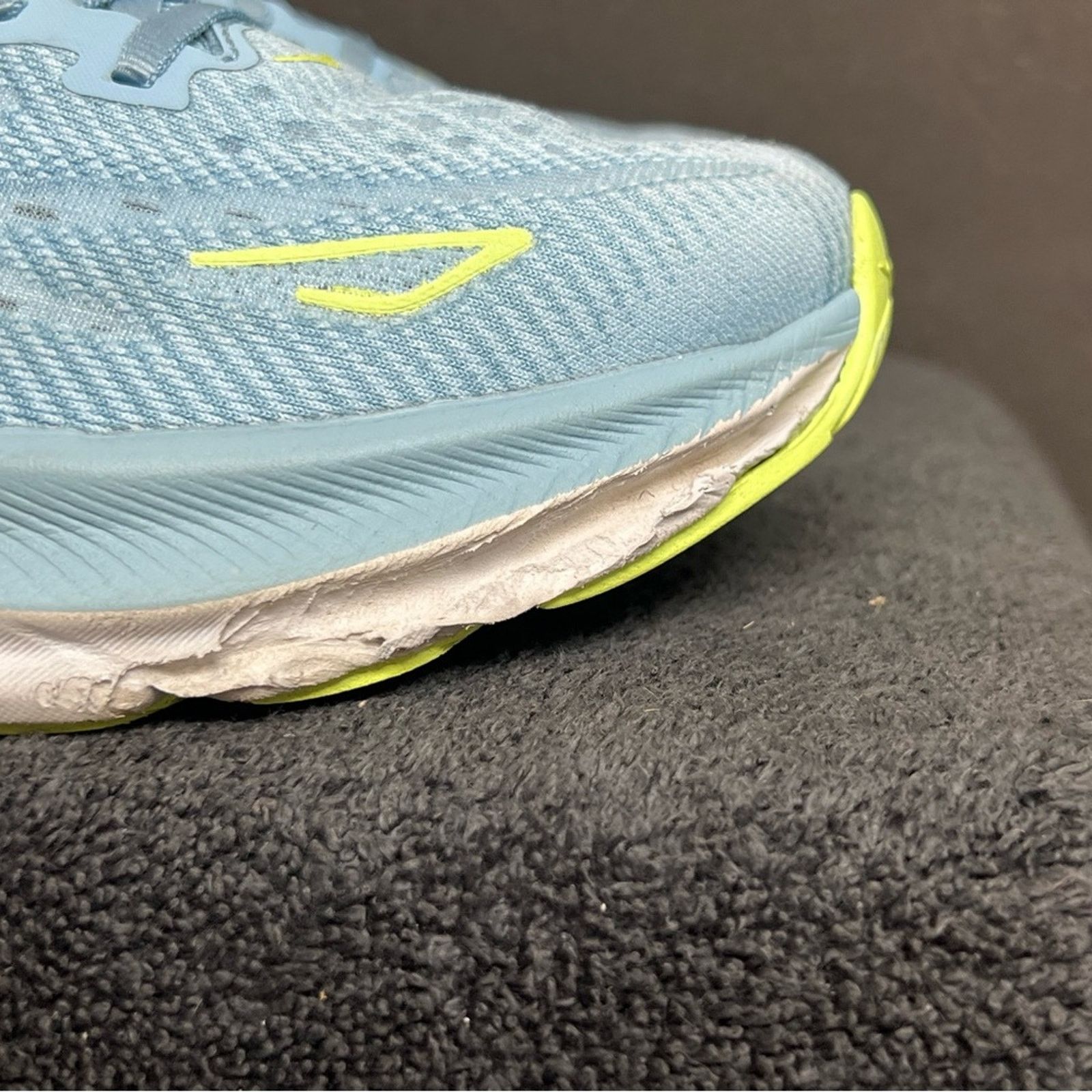 Hoka Hoka One One Womens Clifton 9 Blue Running Shoes Size 7.5 B Size US 7.5 / IT 37.5 - 11 Thumbnail