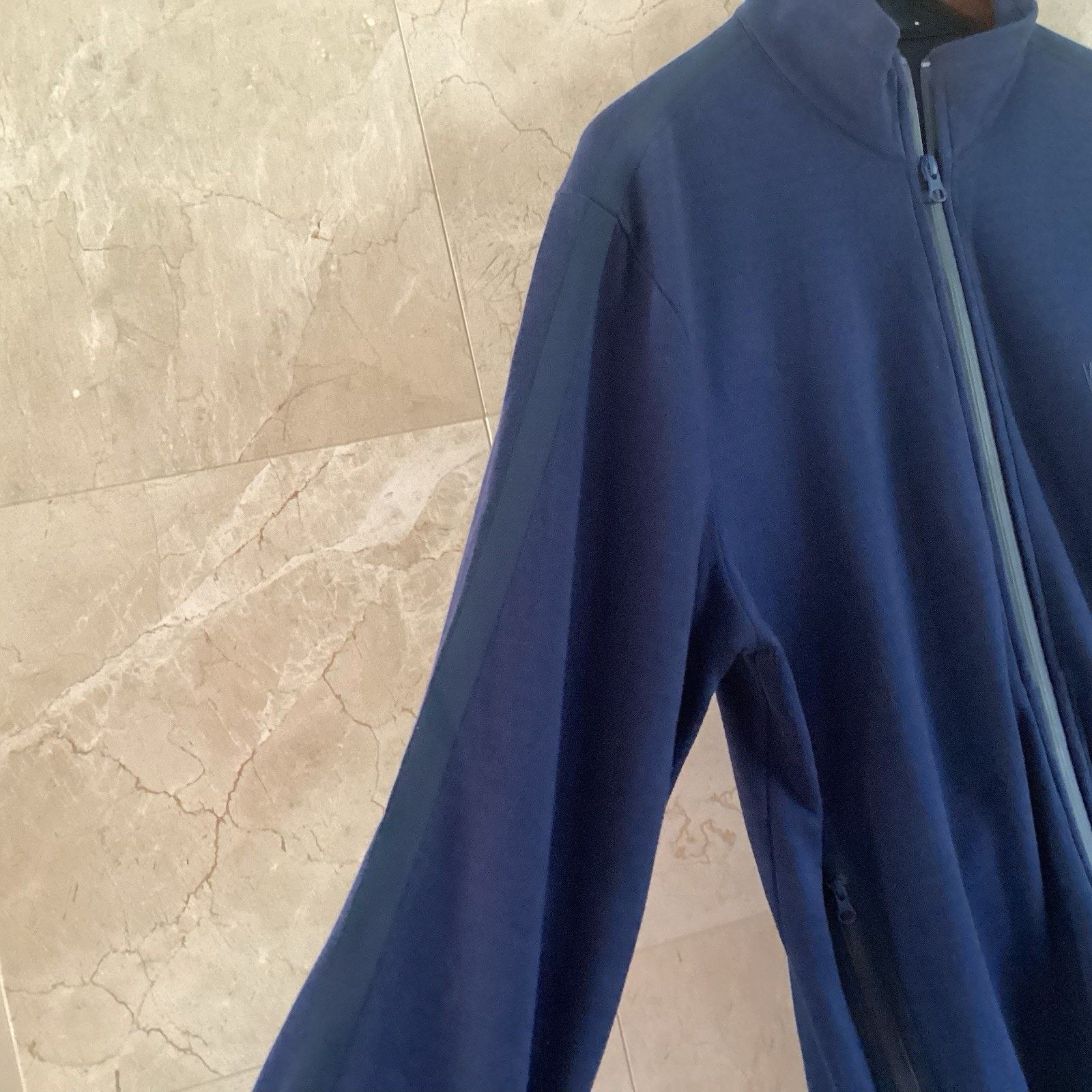 Vilebrequin Vilebrequin Zip Track Jacket M Navy Minimalist Streetwear Size US M / EU 48-50 / 2 - 7 Thumbnail