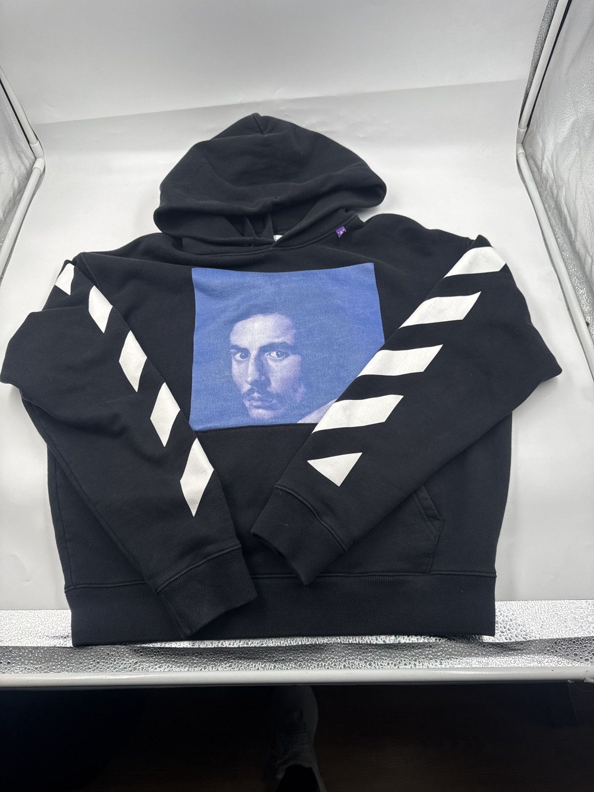 Off-White c/o Virgil Abloh Business Casual Bernini Hoodie - Main Image