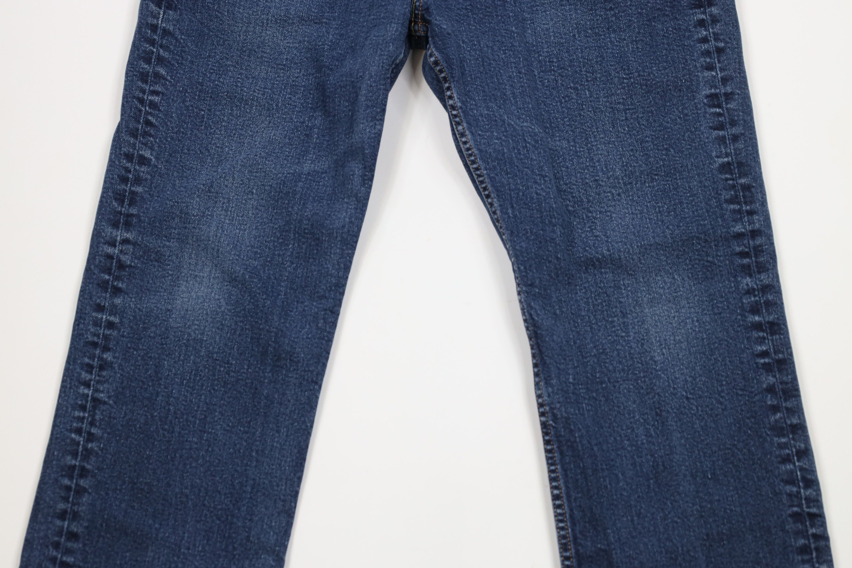 Levi's × Vintage Vintage Y2K Levis 514 Stretch Straight Leg Denim Jeans Blue Size US 36 / EU 52 - 3 Thumbnail