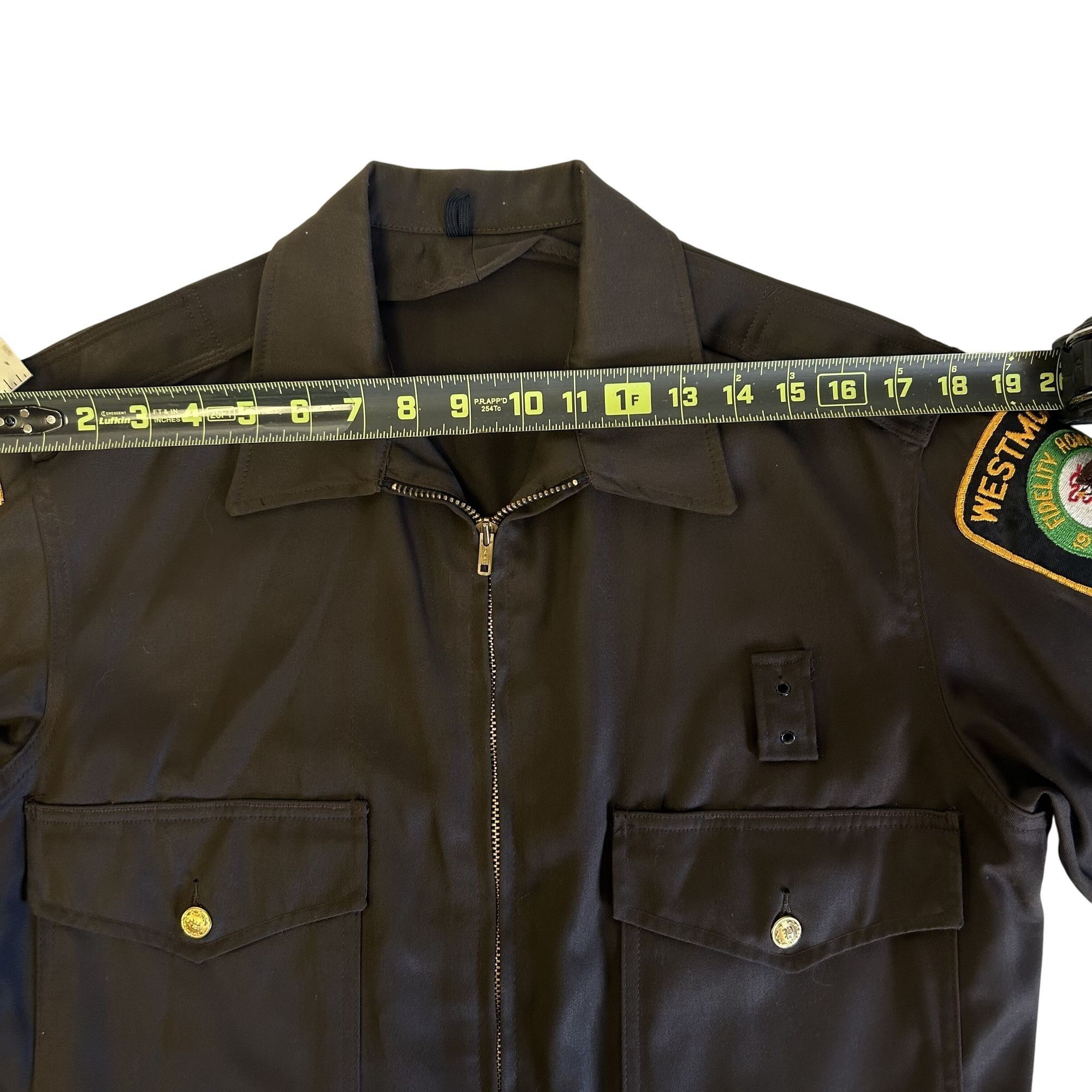 Other Vtg Feldman Bros Mr 2 Ply Westmont Police Patch Uniform Size US XL / EU 56 / 4 - 9 Thumbnail