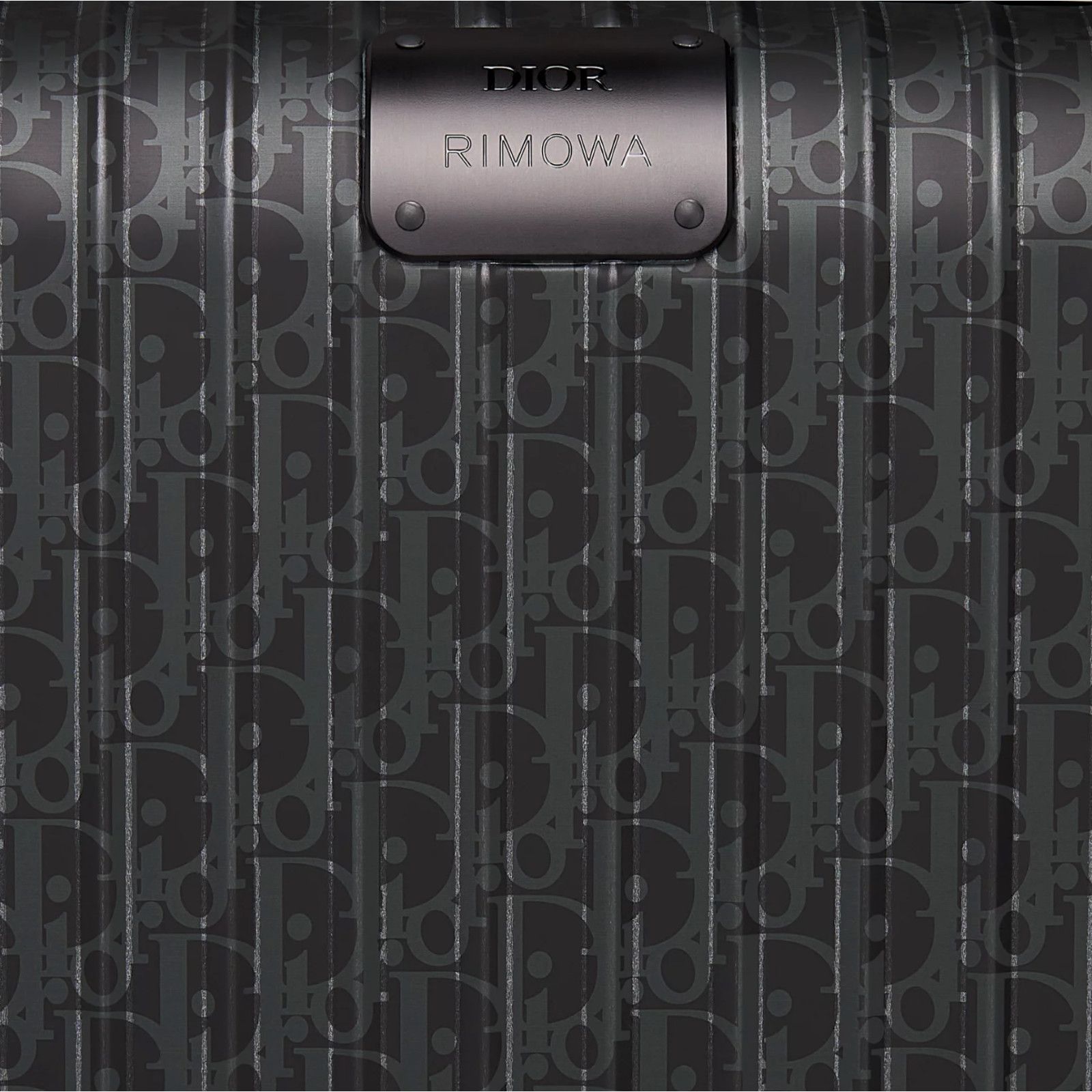 Dior Dior Rimowa 4-Wheel Cabin Suitcase Aluminium Black Size ONE SIZE - 8 Thumbnail