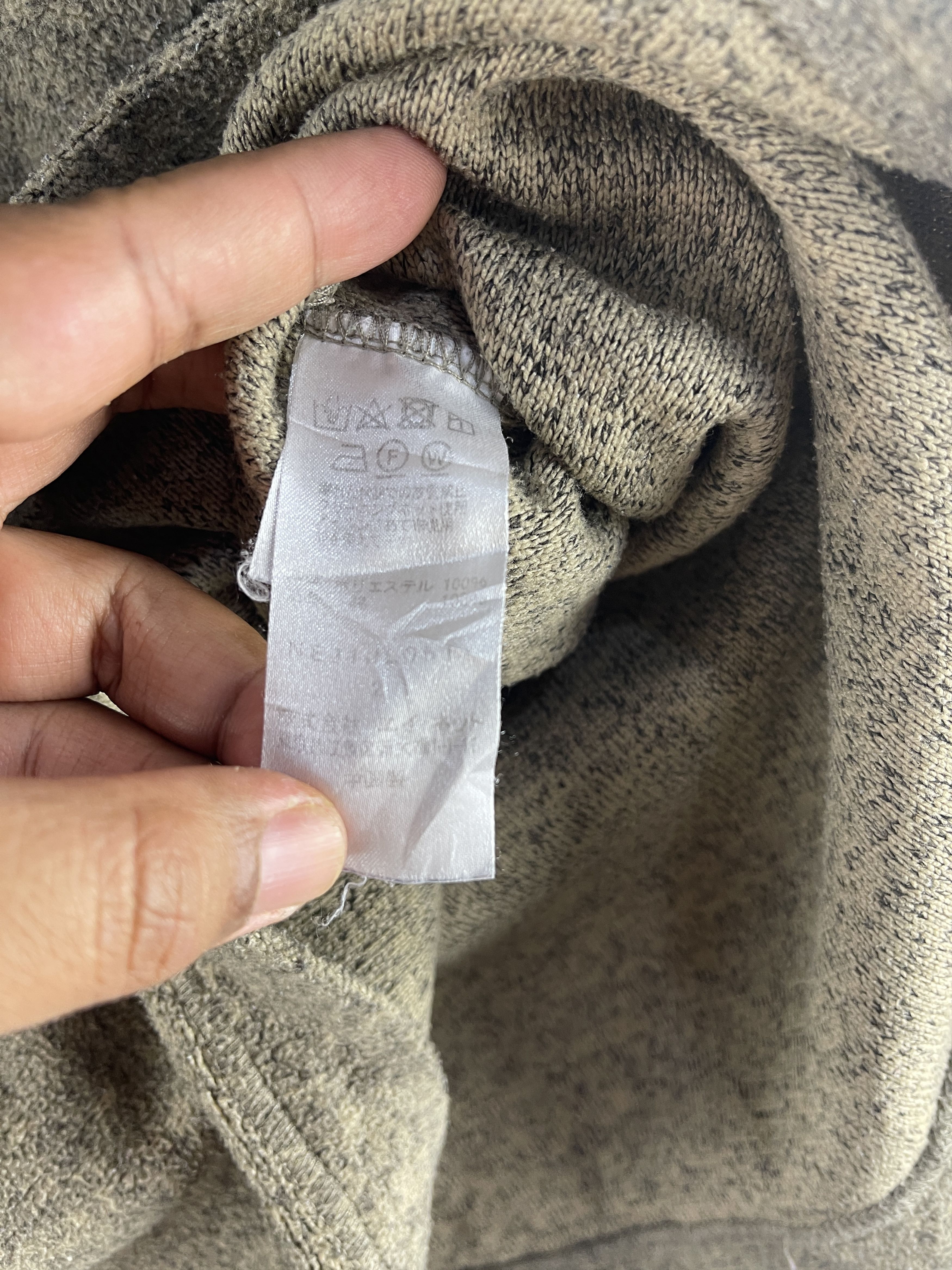 Ne-Net Né-net Asymmetrical Collar Knit Pullover Japanese Designer Size US L / EU 52-54 / 3 - 12 Thumbnail
