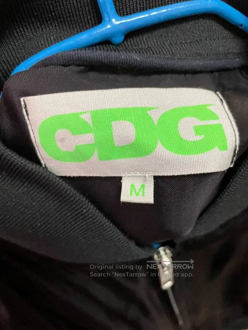 Comme des Garcons comme des garçons green logo bomber jacket. Size US M / EU 48-50 / 2 - 5 Thumbnail
